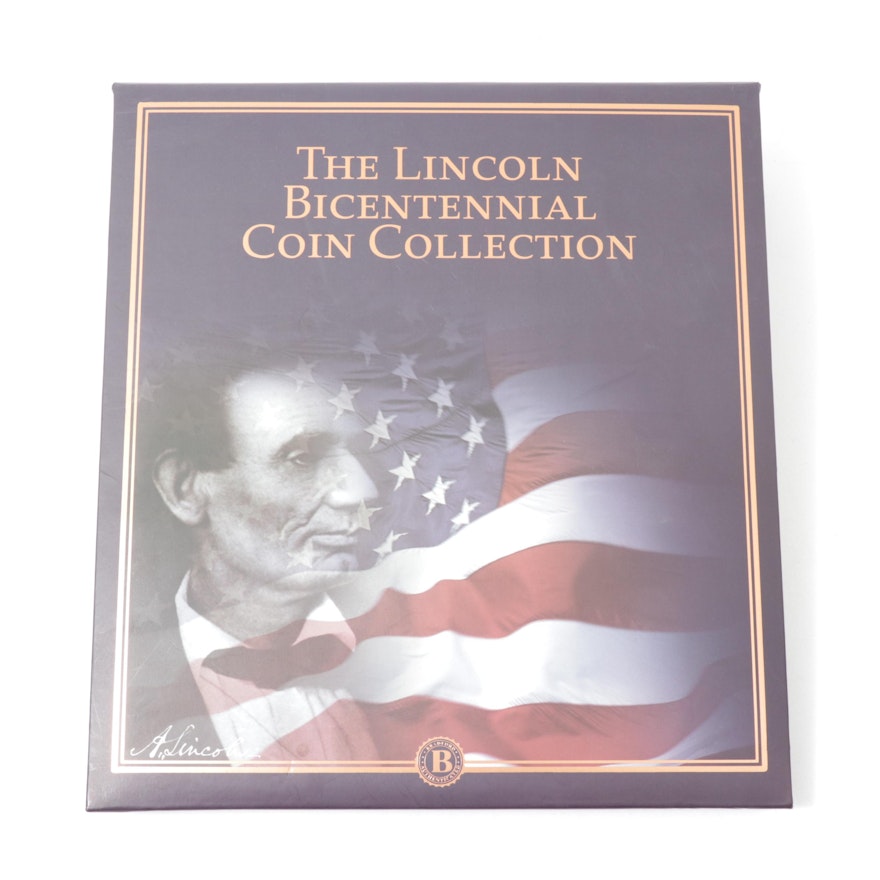 "The Lincoln Bicentennial Coin Collection" Lincoln Cent Set