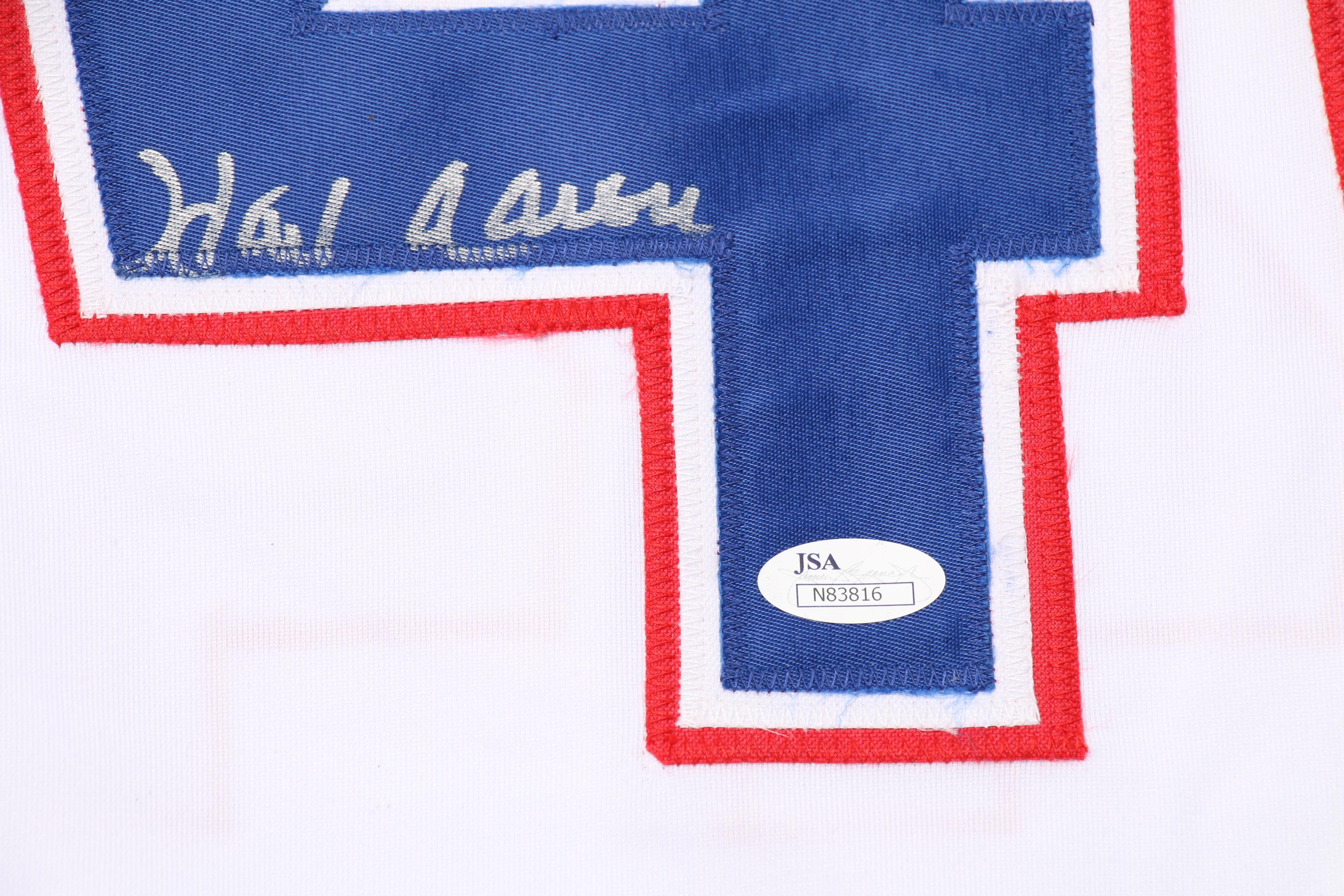 Hank Aaron Signed Atlanta Braves Replica 1974 Jersey  COA