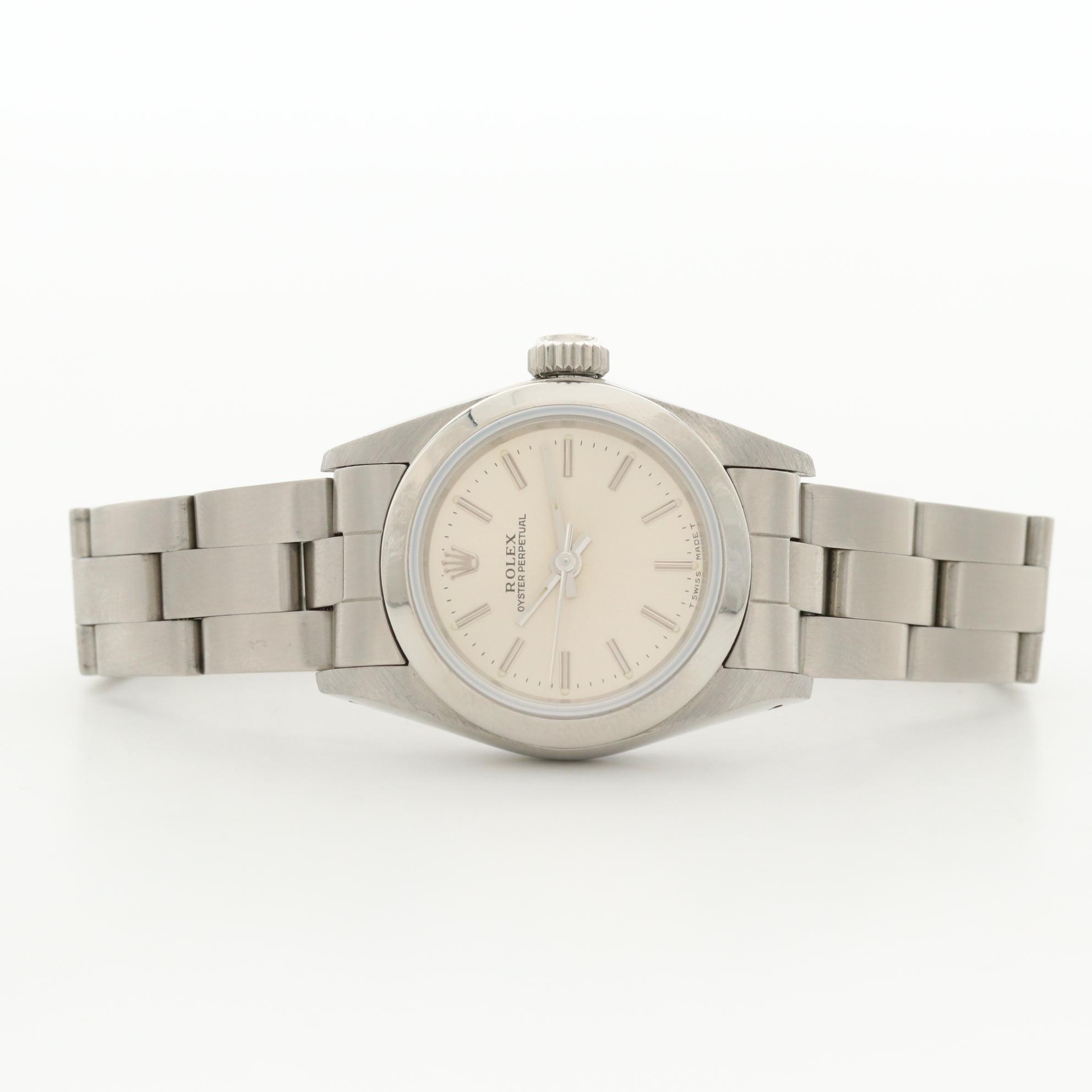 1988 Rolex Oyster Perpetual Stainless Steel Watch