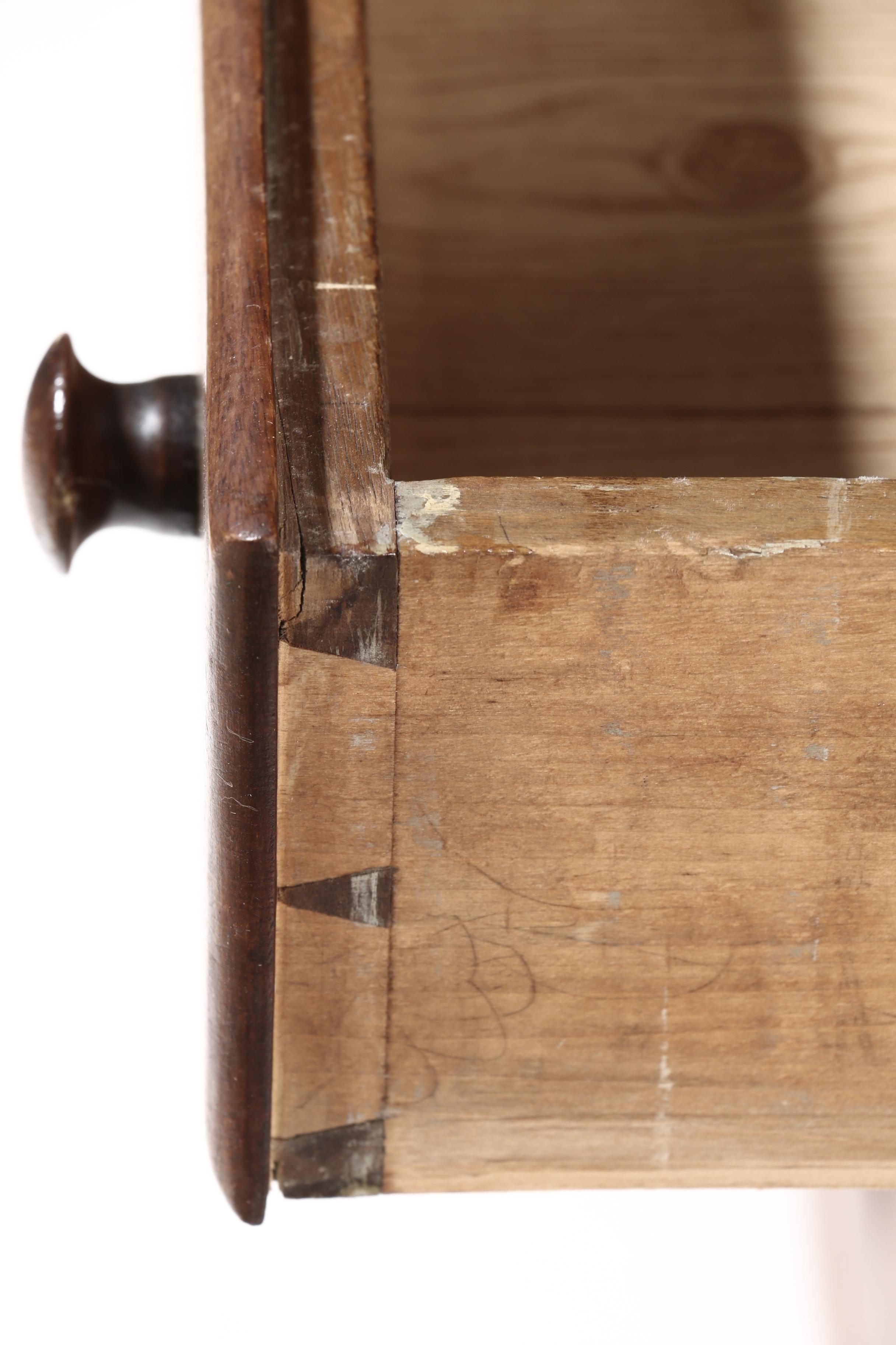 American Walnut and Pine Stepback Cupboard, Mid-19th Century