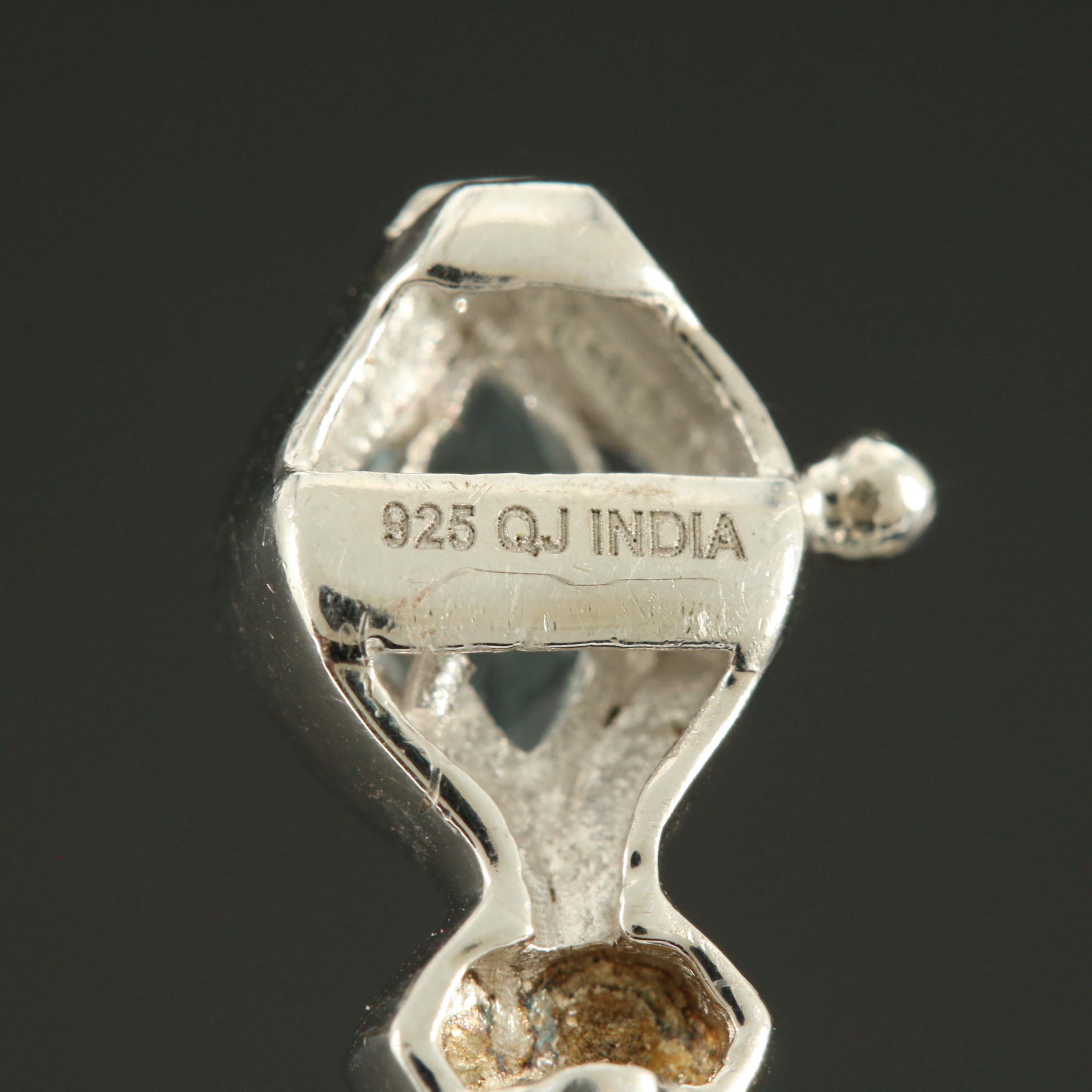 Sterling Silver Topaz Bracelet