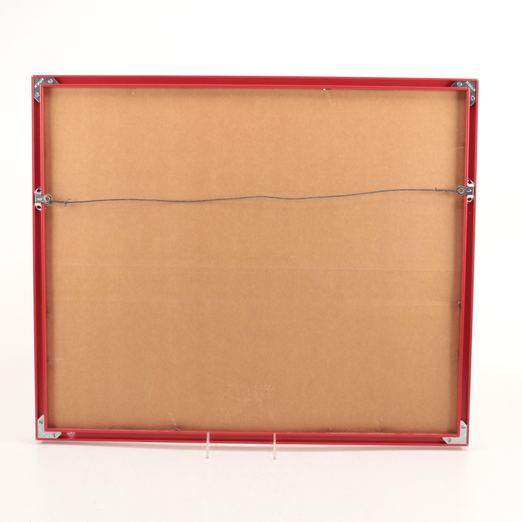 Framed "Big Red Machine" Signed Photo Print