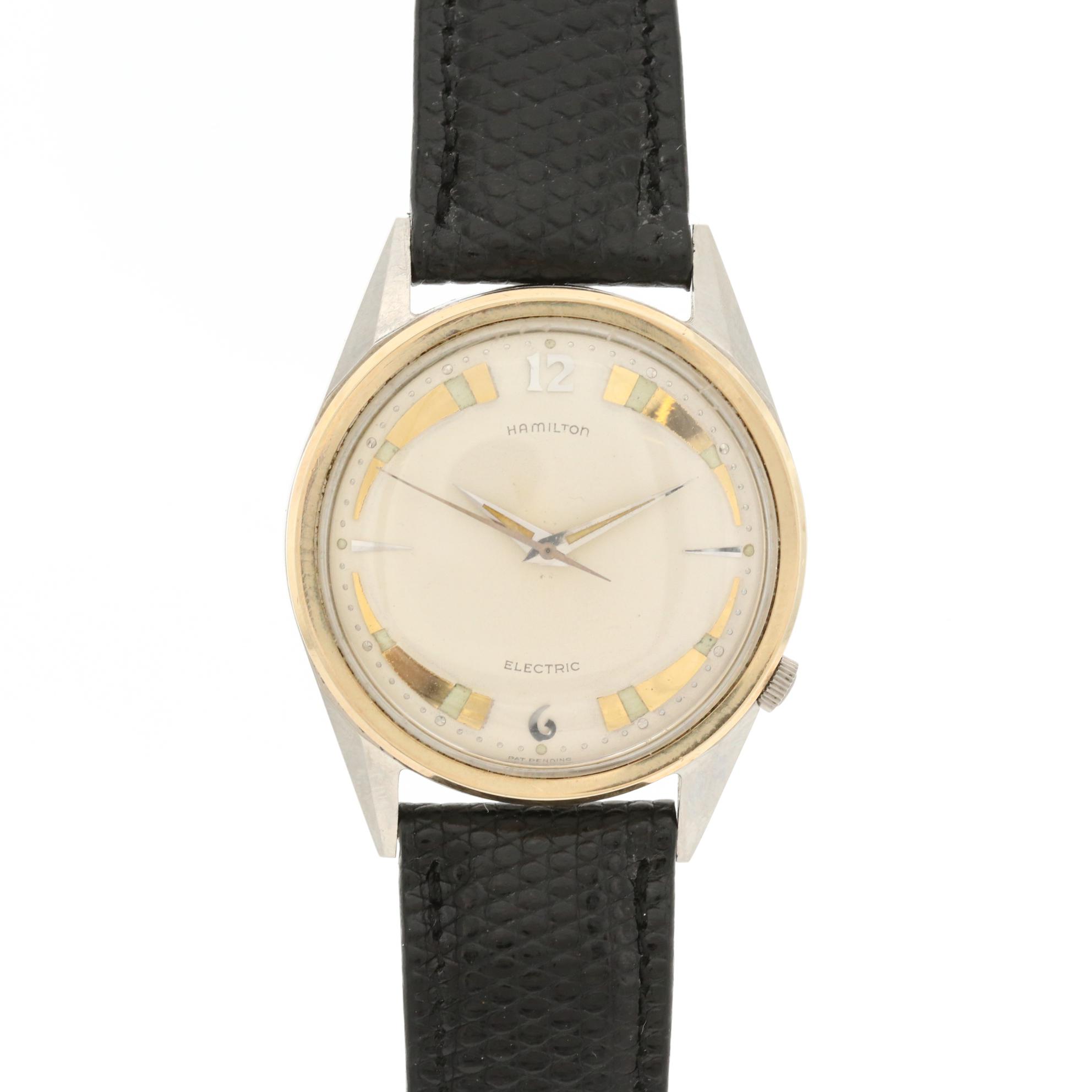 Vintage Hamilton Converta III Two-Tone Electric Watch
