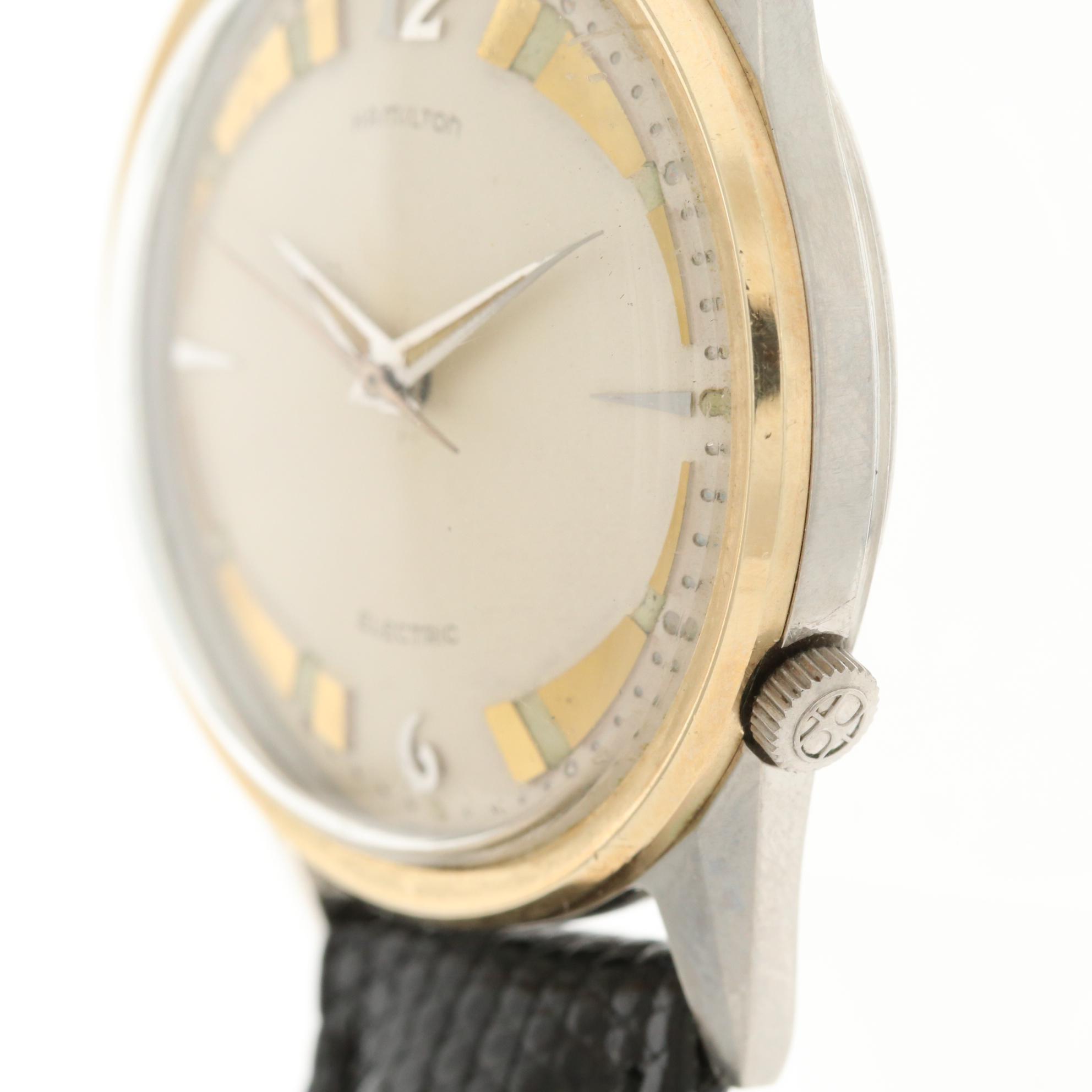 Vintage Hamilton Converta III Two-Tone Electric Watch