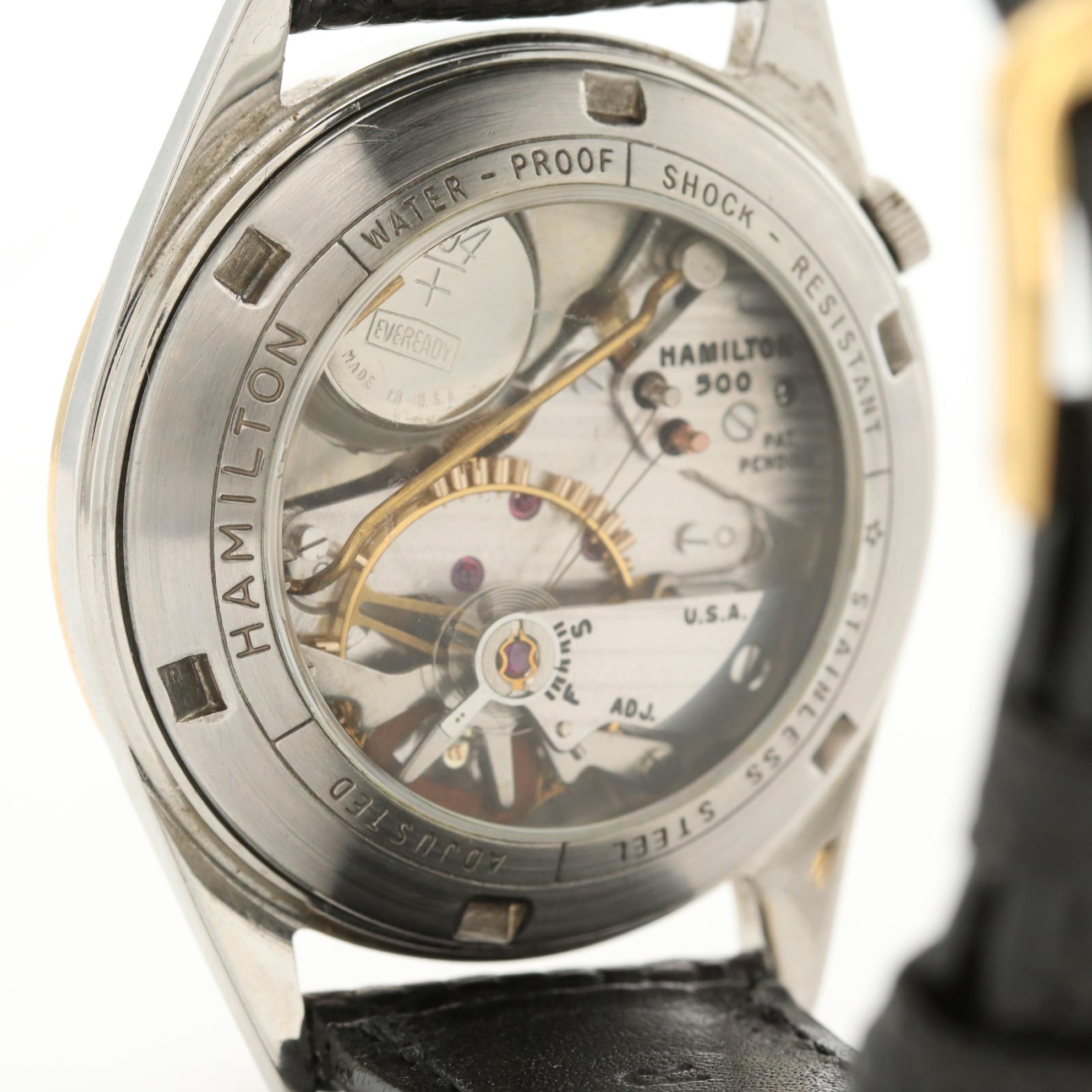 Vintage Hamilton Converta III Two-Tone Electric Watch