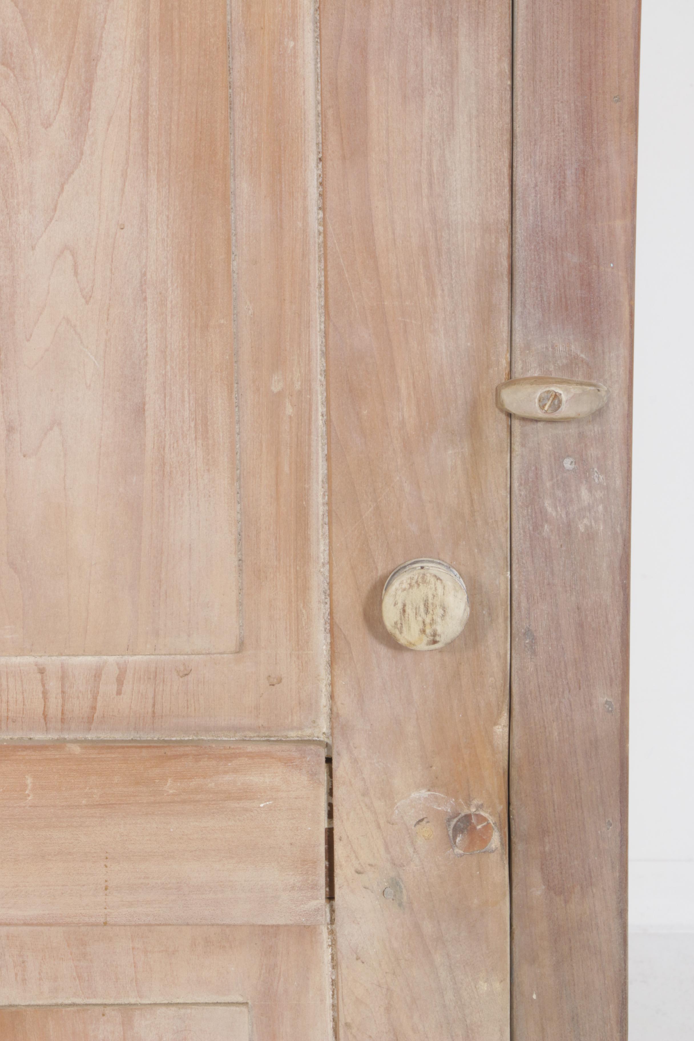 American Primitive Wooden Pantry Cabinet, Late 19th Century/Early 20th century