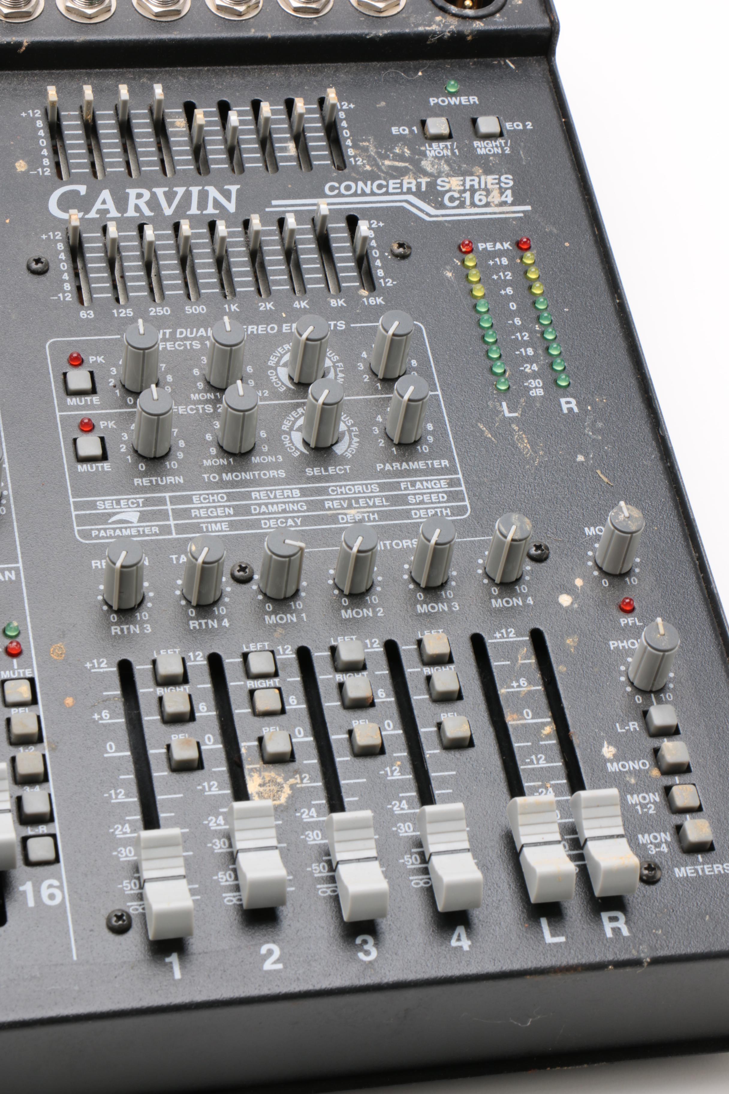 Carvin Concert Series C1644 Mixer Board