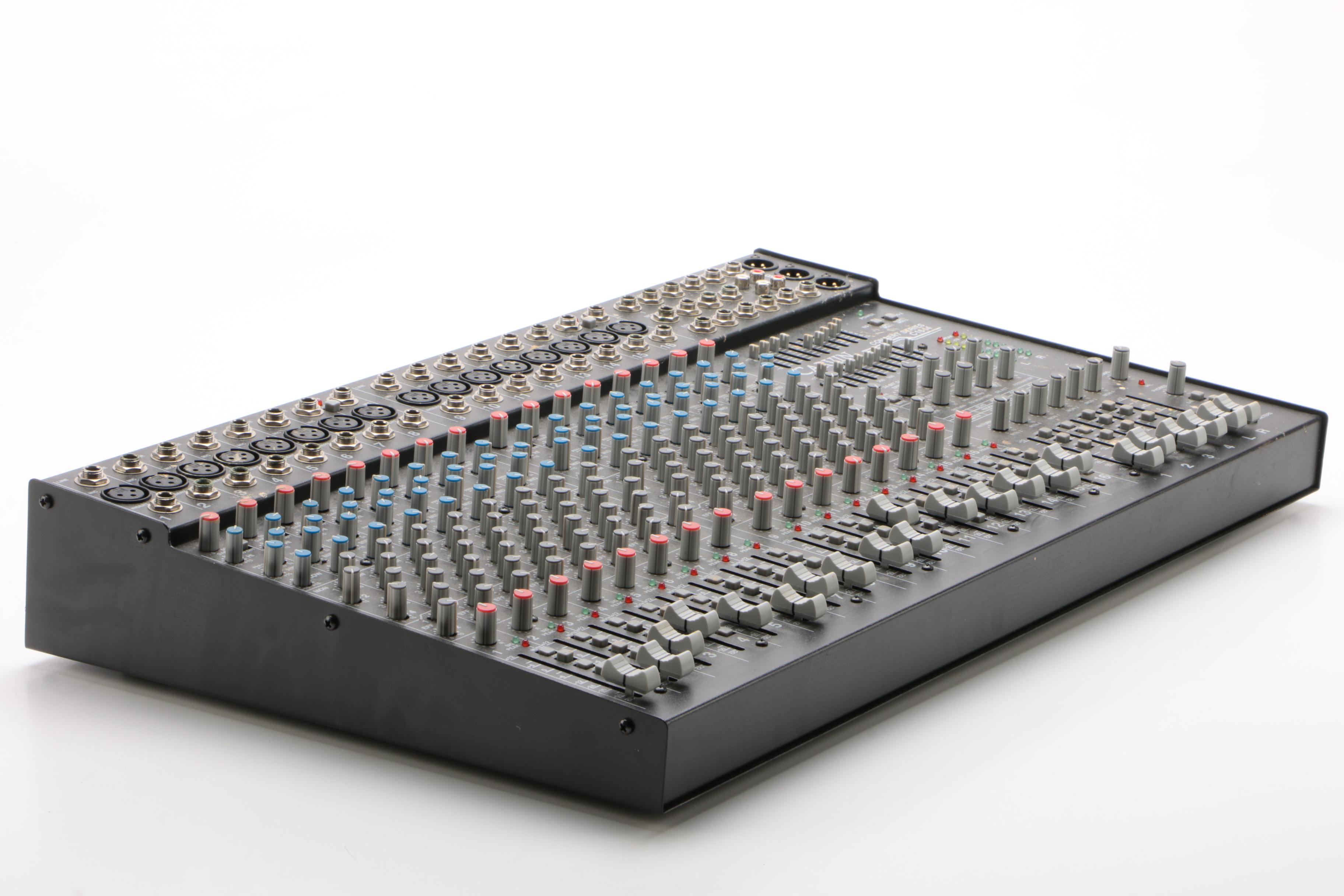 Carvin Concert Series C1644 Mixer Board