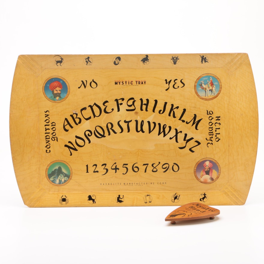 Hasko "Mystic Tray" Ouija Board, 1940s