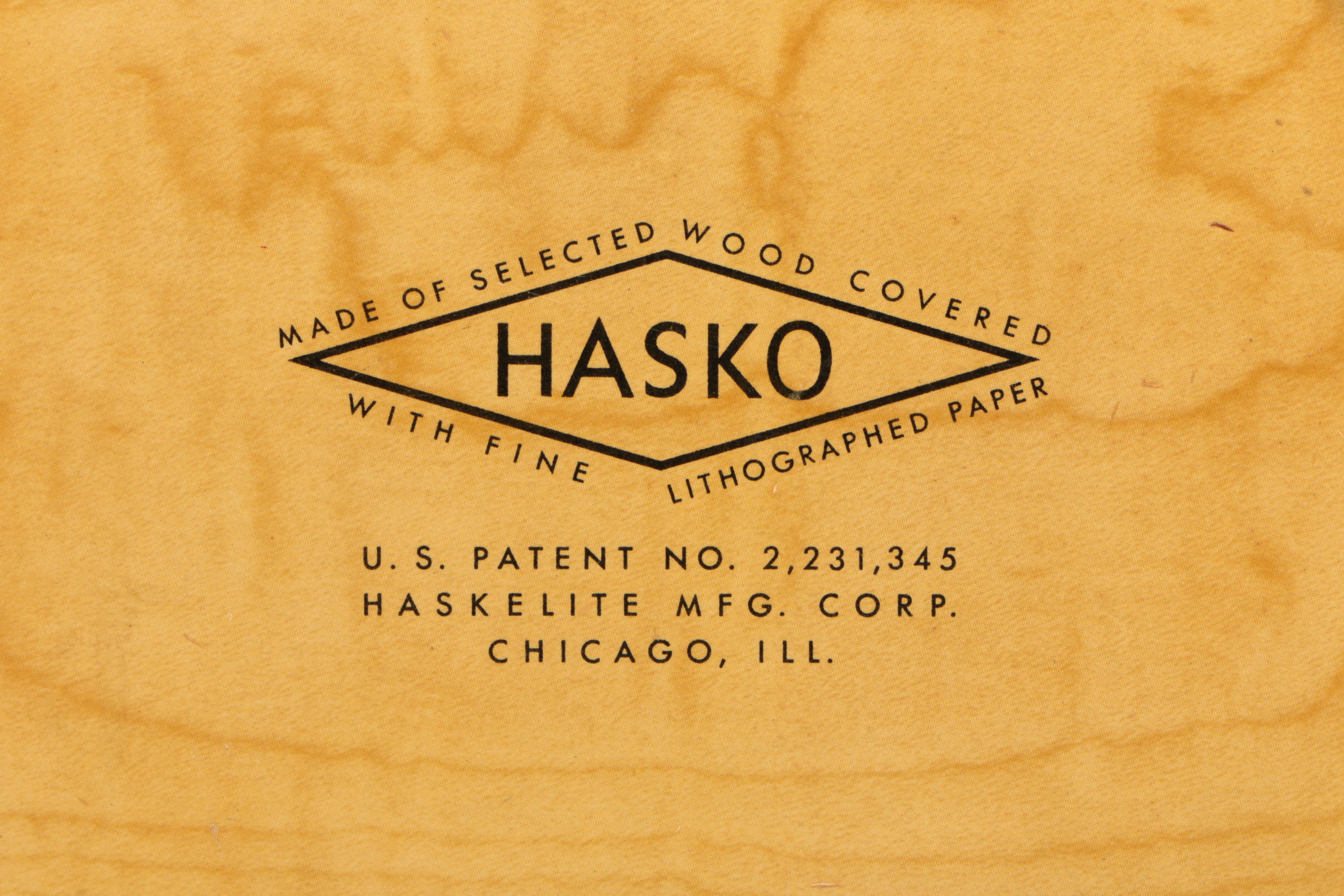 Hasko "Mystic Tray" Ouija Board, 1940s