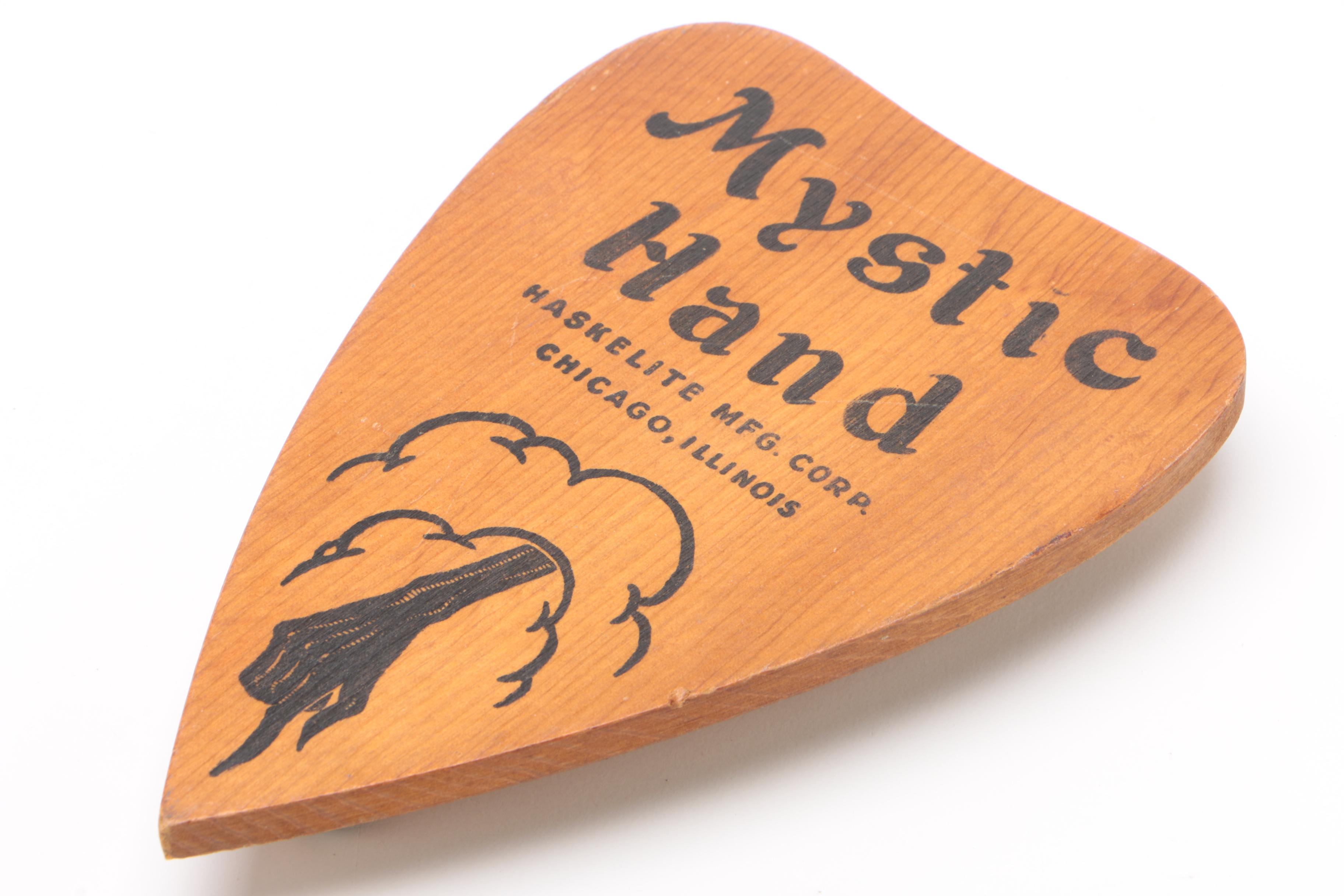 Hasko "Mystic Tray" Ouija Board, 1940s