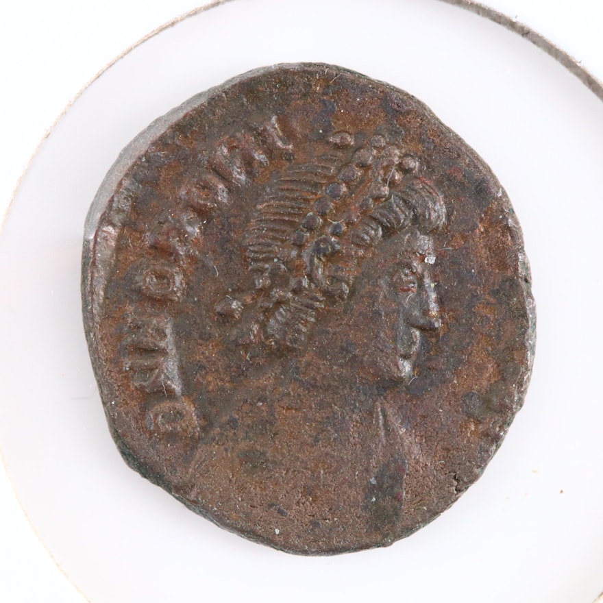 Ancient Roman Imperial AE4 of Honorius, ca. 400 A.D.