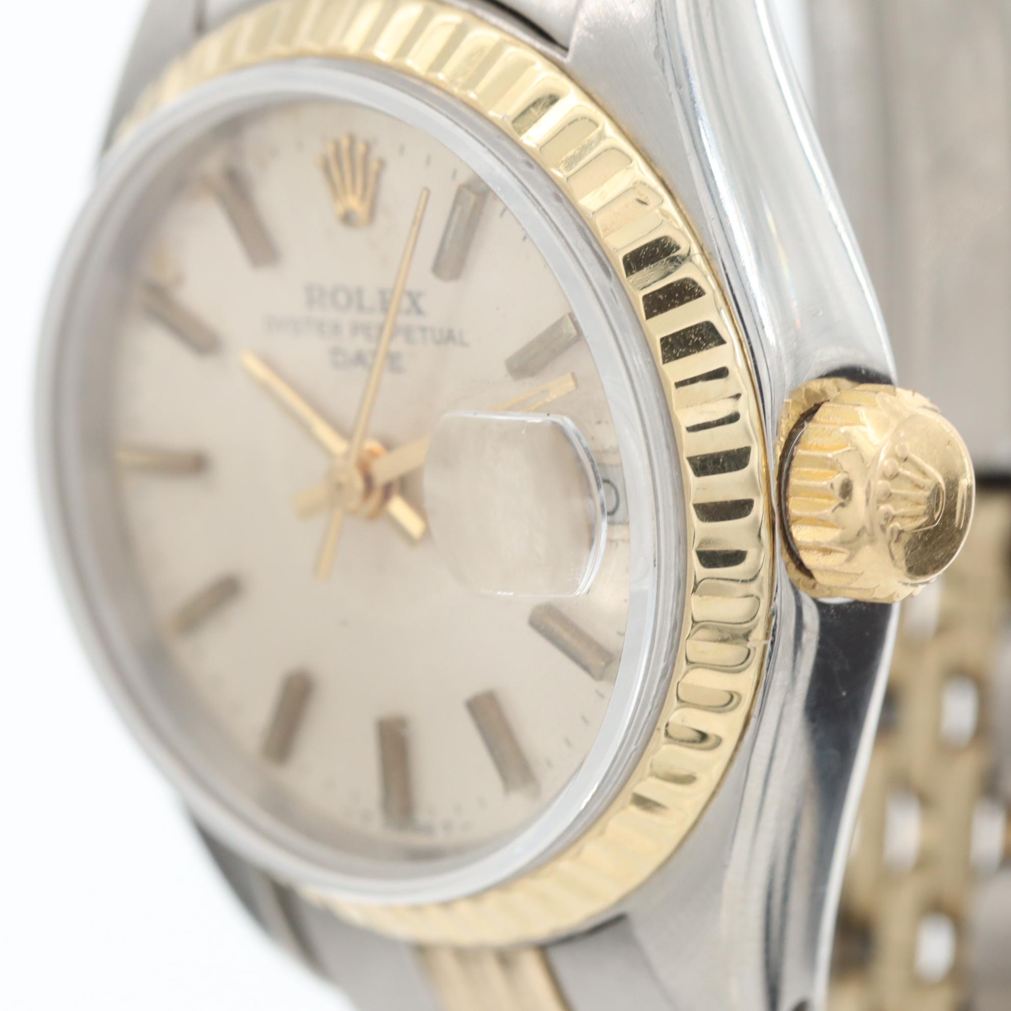 Vintage Rolex Two-Tone Oyster Perpetual Watch