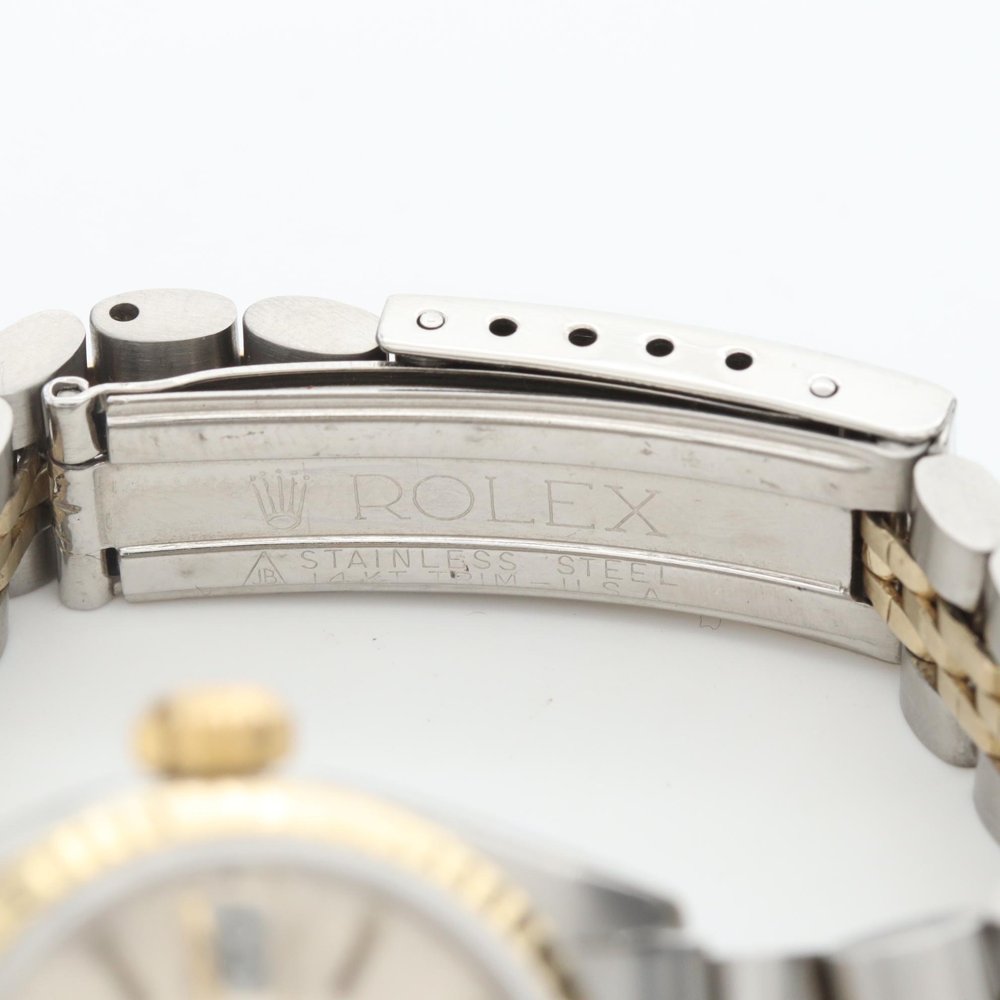 Vintage Rolex Two-Tone Oyster Perpetual Watch