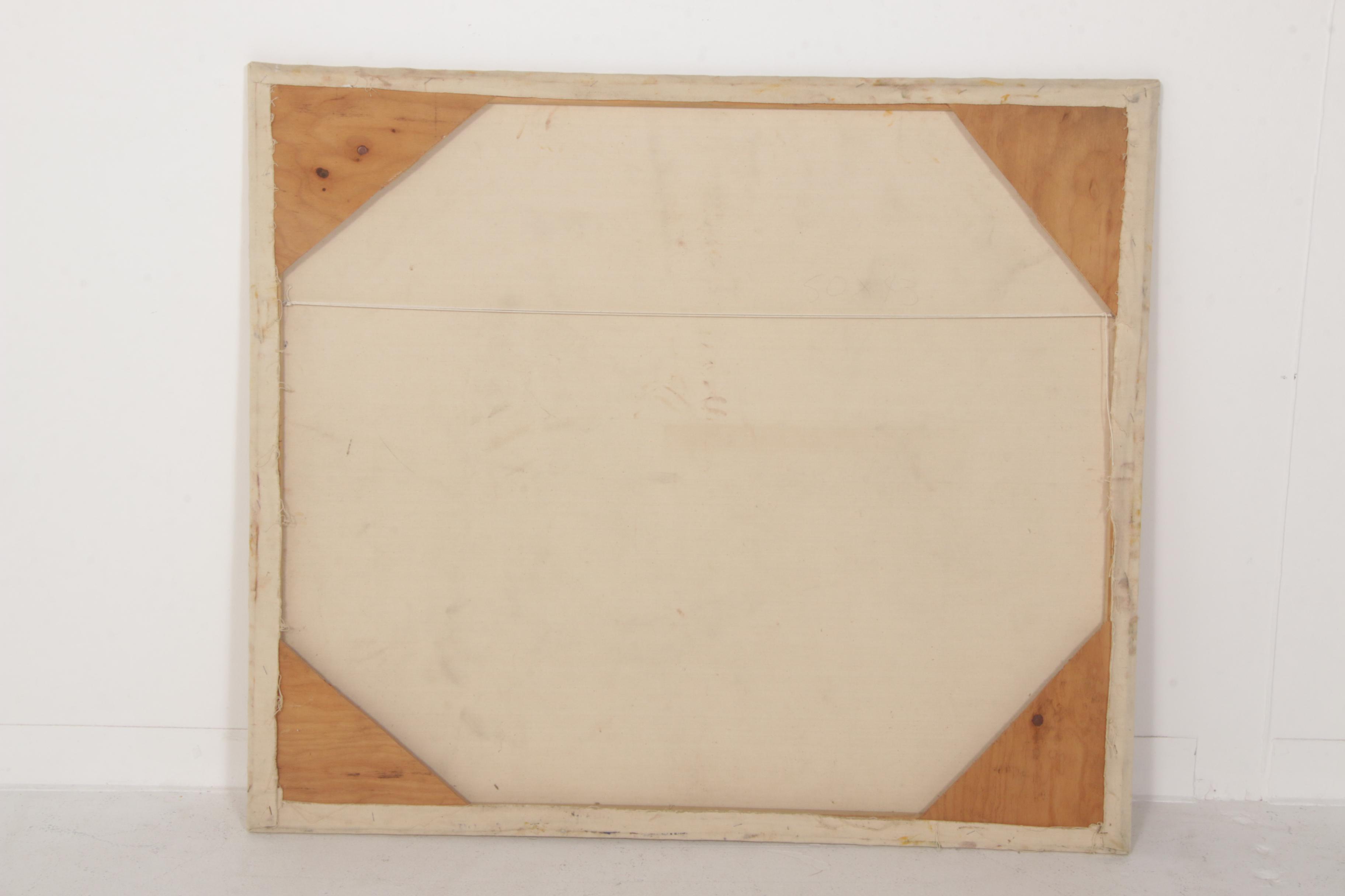 Neo-Expressionist Figural Oil Painting