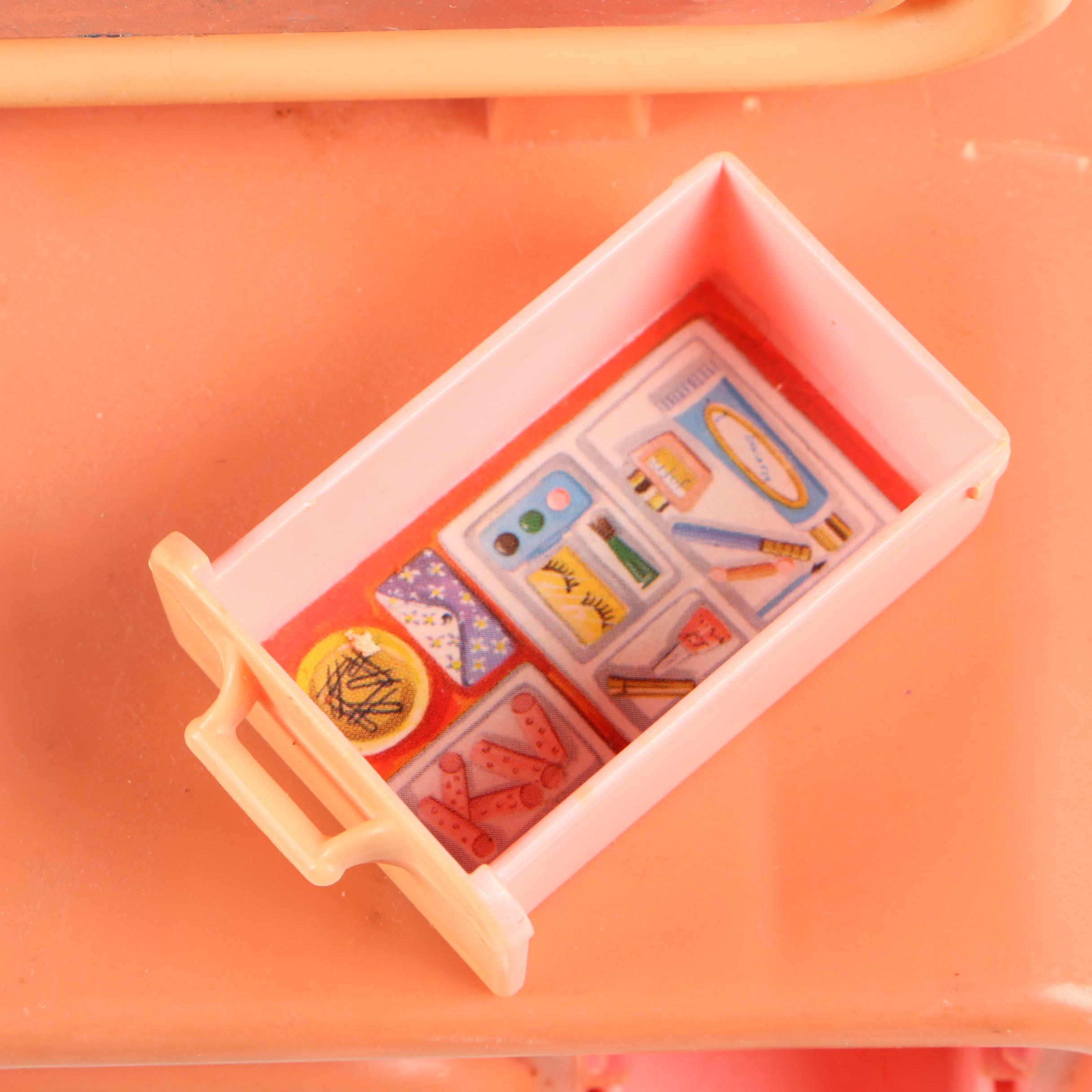 Vintage Barbie "Dream House" Furniture and Meritus Doll Car