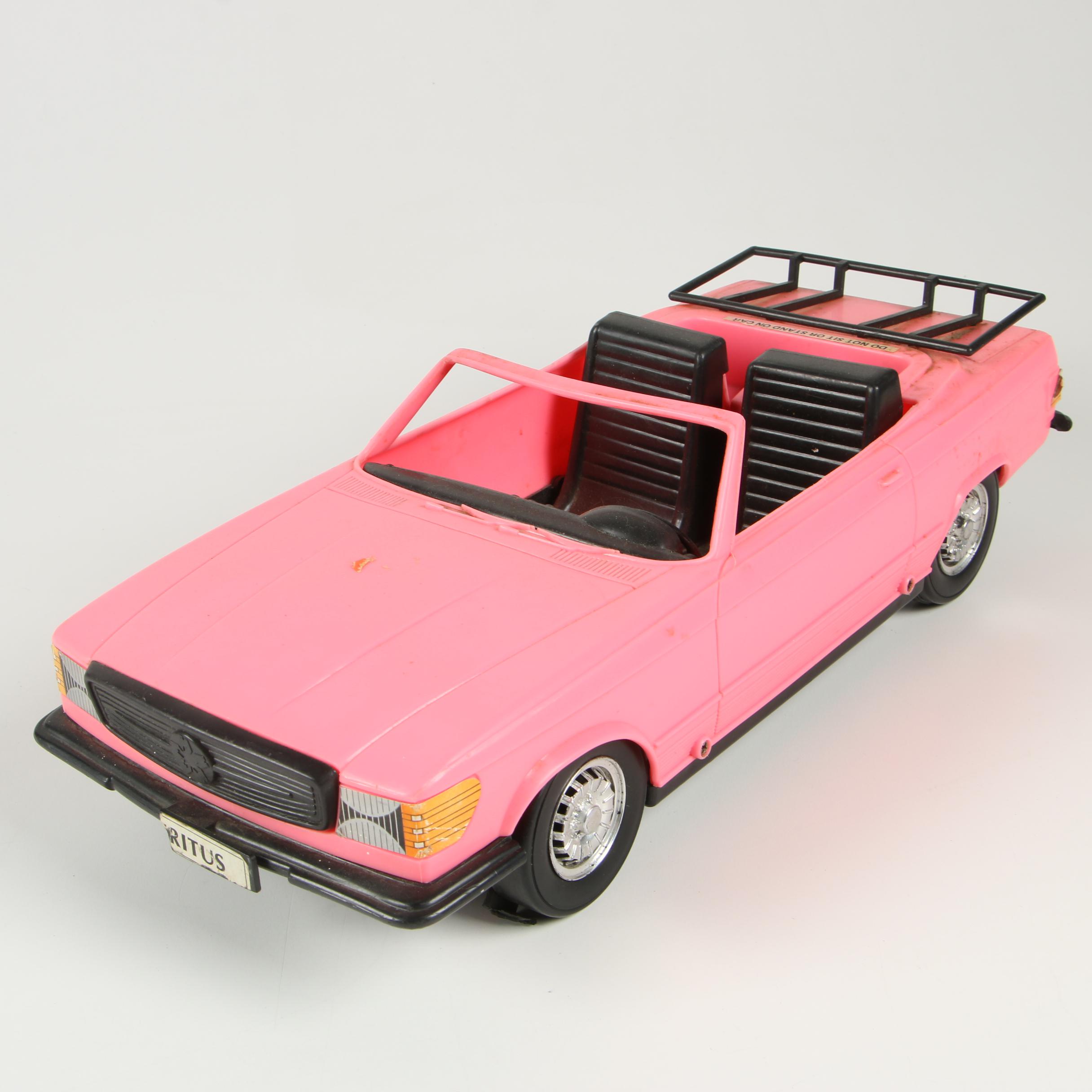 Vintage Barbie "Dream House" Furniture and Meritus Doll Car