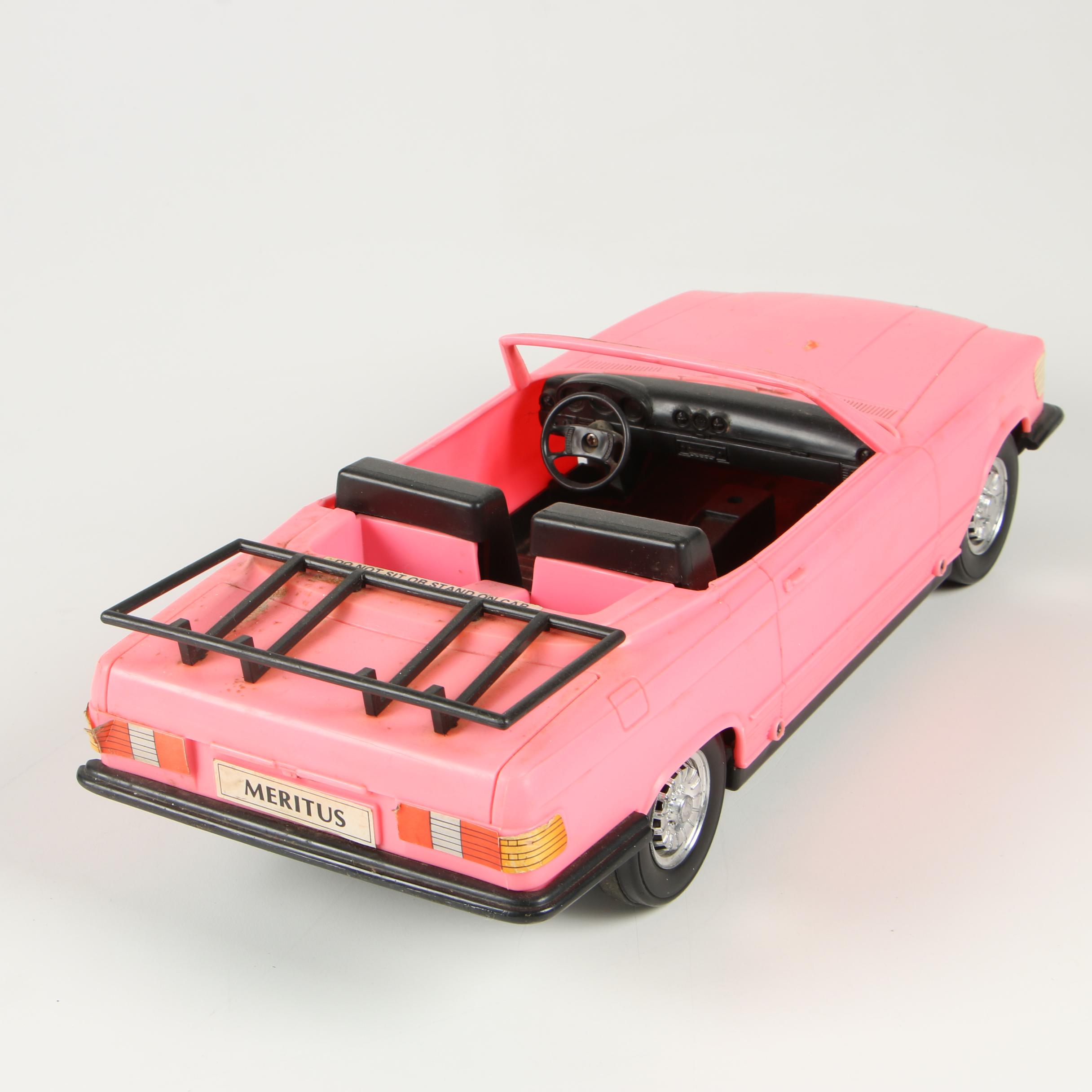 Vintage Barbie "Dream House" Furniture and Meritus Doll Car