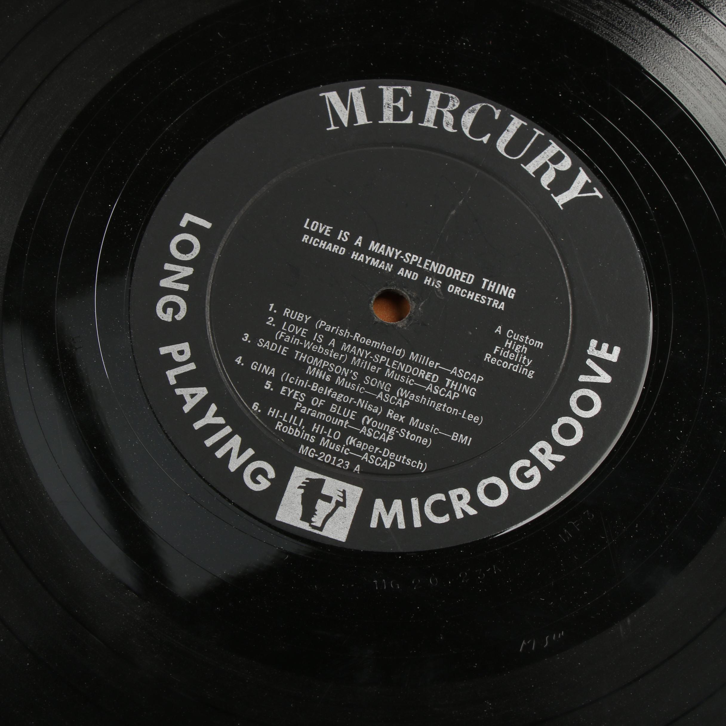 Soundtracks and Musicals Record Albums, Mid to Late 20th Century