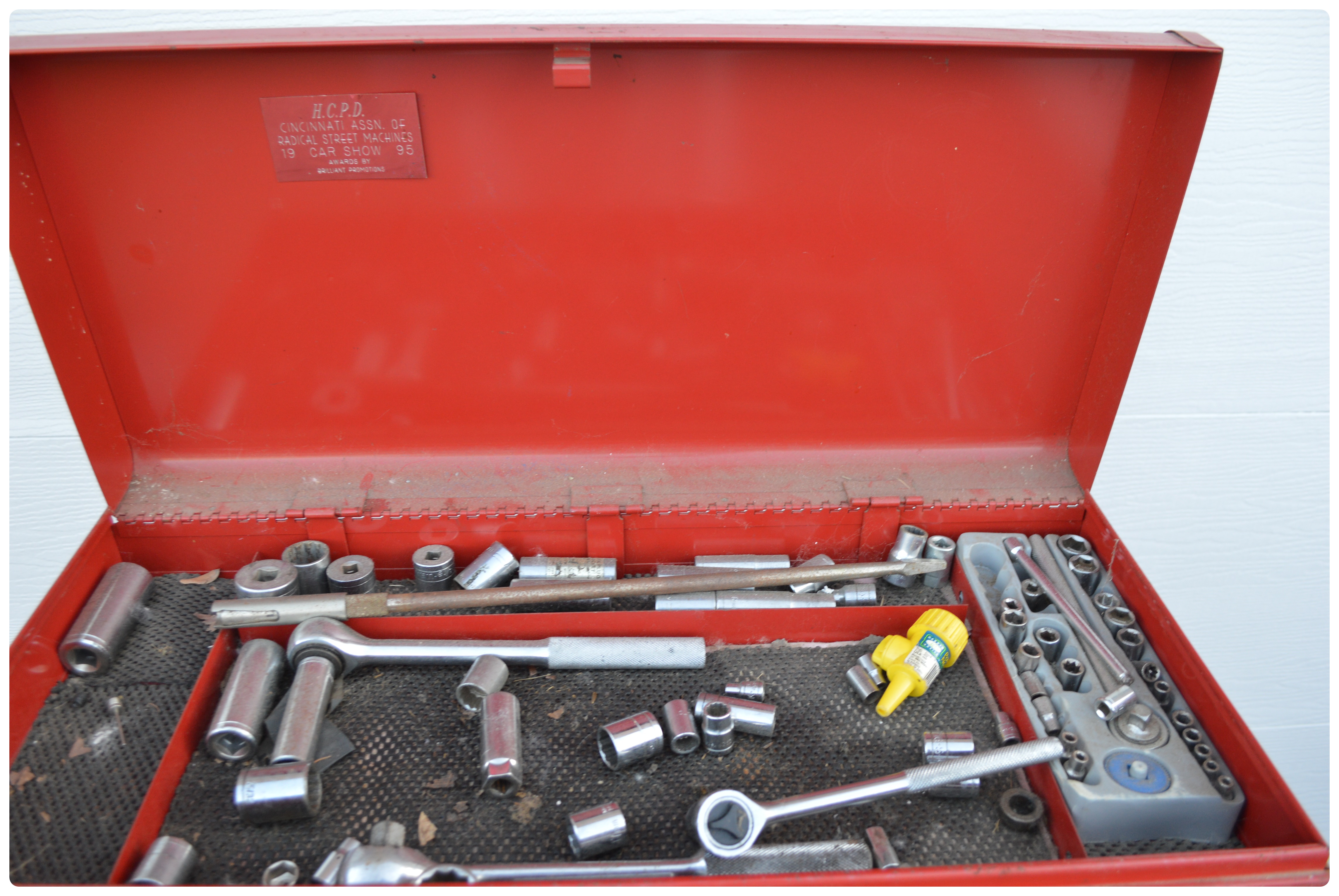 Craftsman Two Piece Tool Chest and Tools