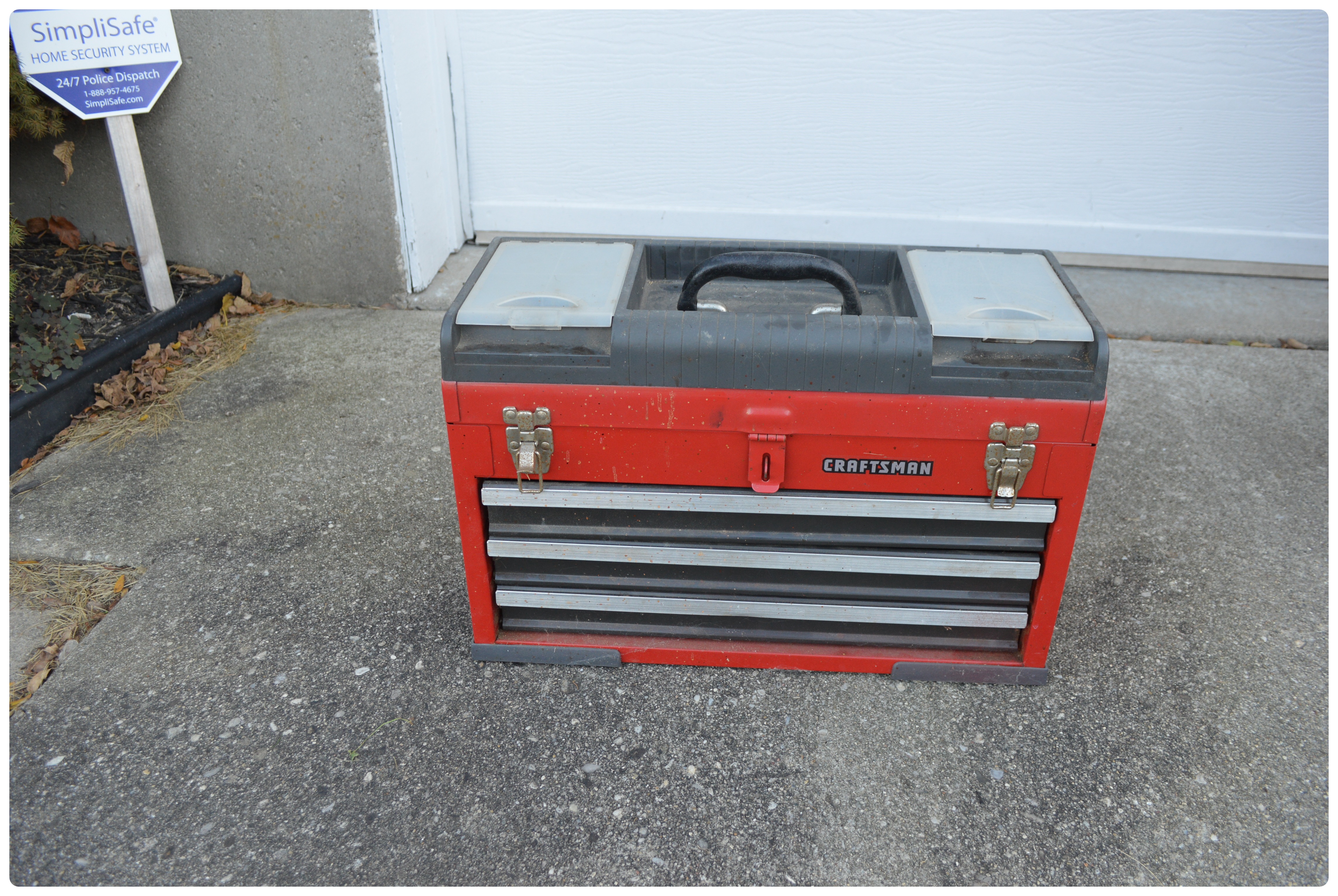 Craftsman Two Piece Tool Chest and Tools