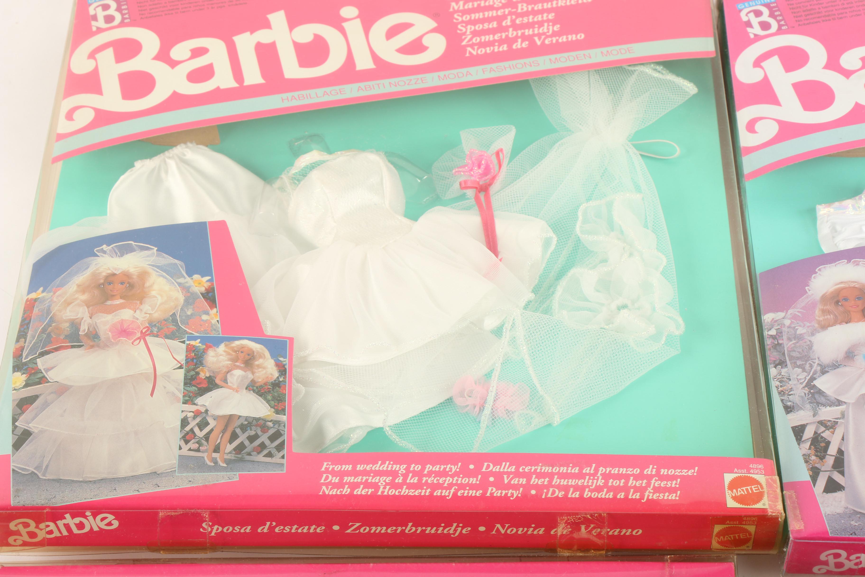 "Wedding Party Midge" Gift Set with Barbie Wedding Fashion Accessories, 1990s