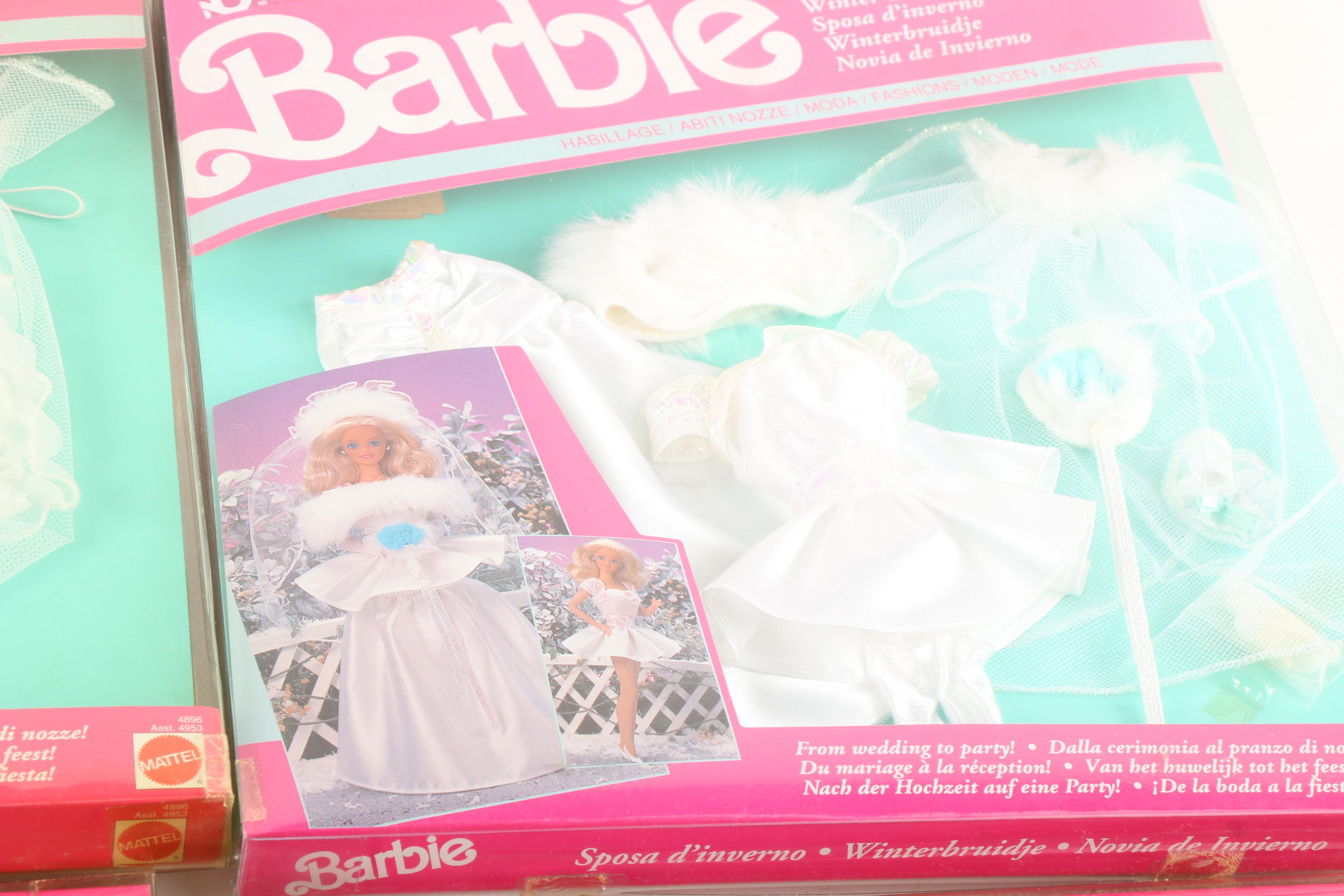 "Wedding Party Midge" Gift Set with Barbie Wedding Fashion Accessories, 1990s