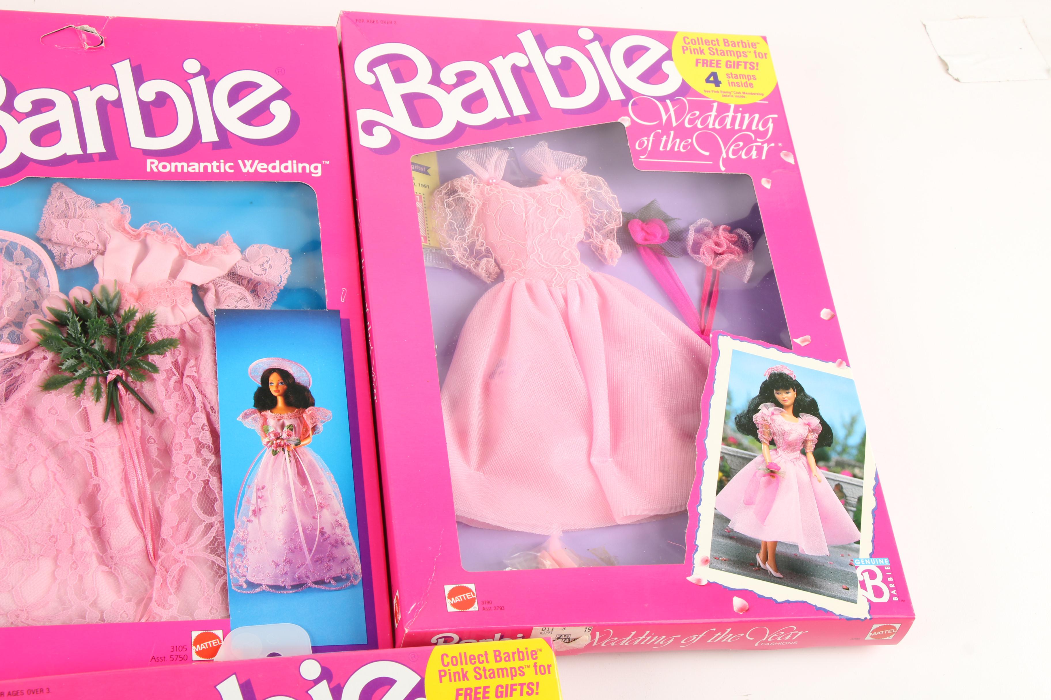 "Wedding Party Midge" Gift Set with Barbie Wedding Fashion Accessories, 1990s