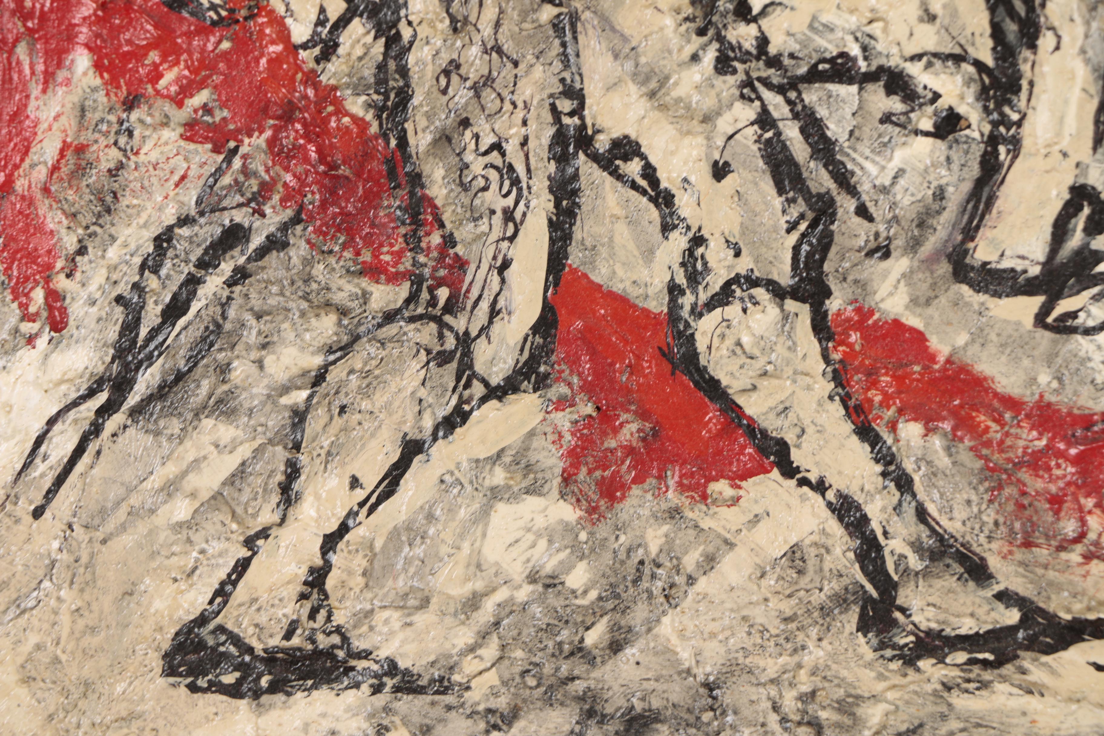 Roy M. Steinberg Oil  Painting of Matador and Bull