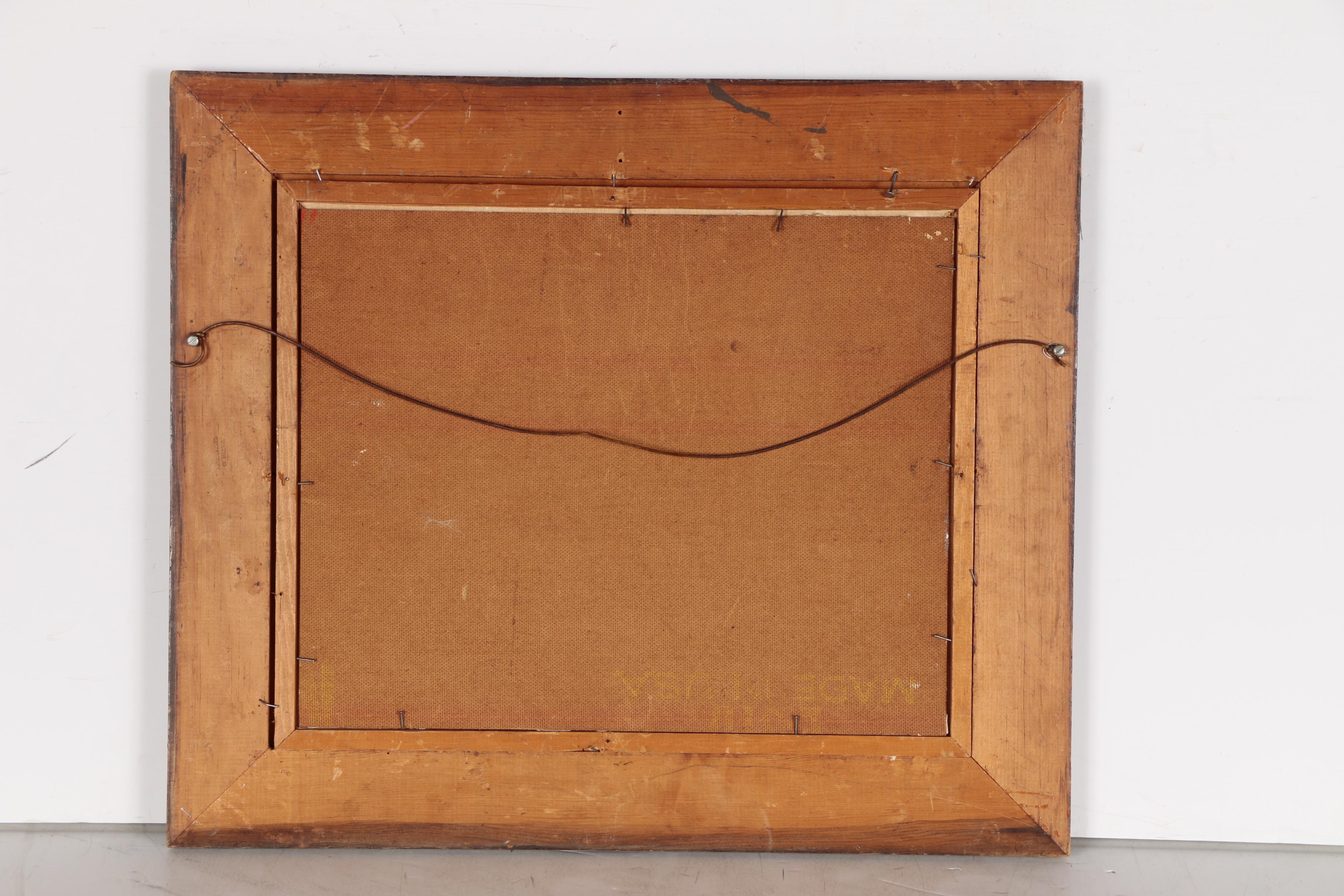 Roy M. Steinberg Oil  Painting of Matador and Bull