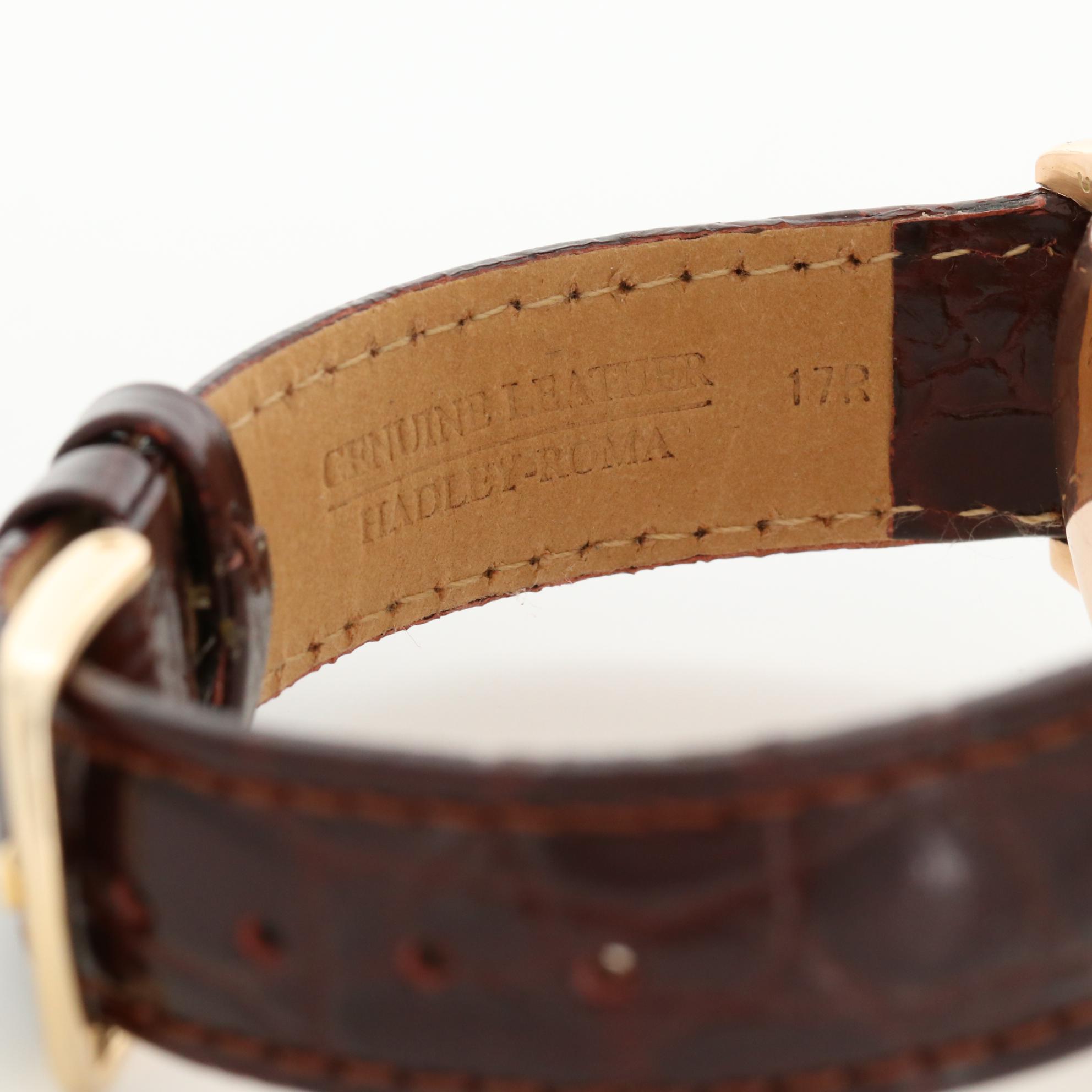 Vintage Rolex 14K Rose Gold Bubble Back Watch