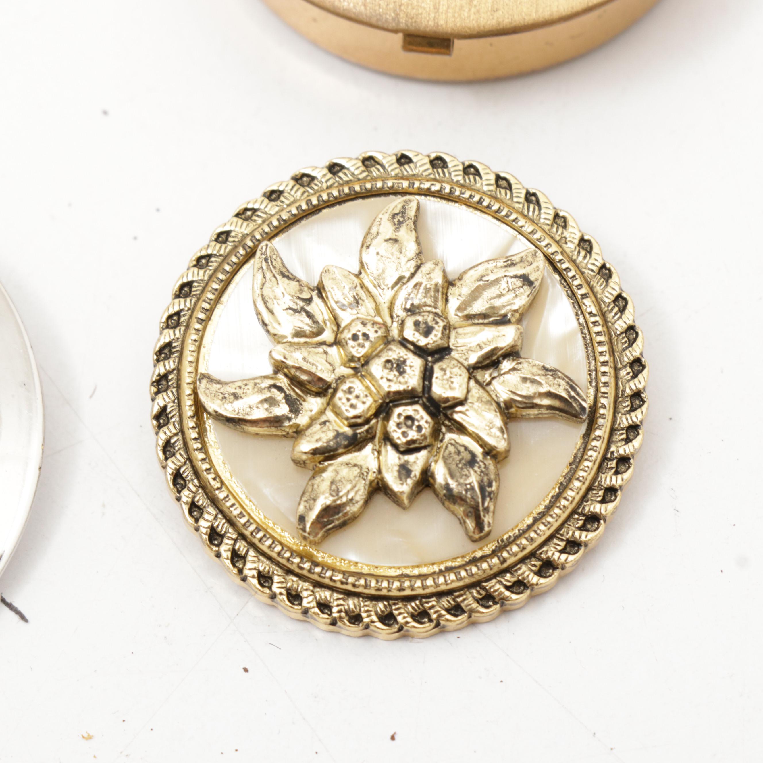 Vanity Boxes and Vintage Jewelry Featuring Puccini, Miriam Haskell and Trifari