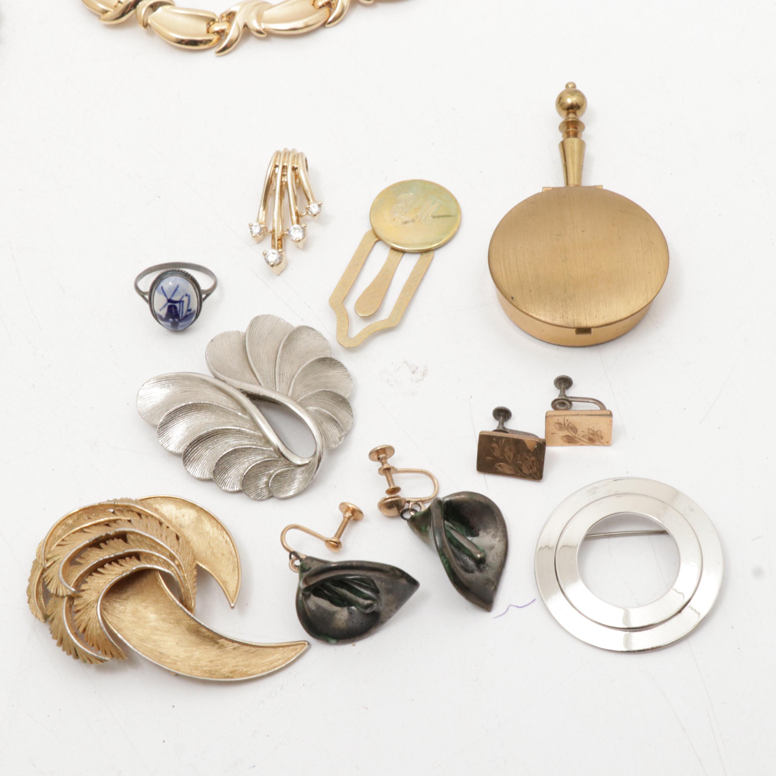 Vanity Boxes and Vintage Jewelry Featuring Puccini, Miriam Haskell and Trifari