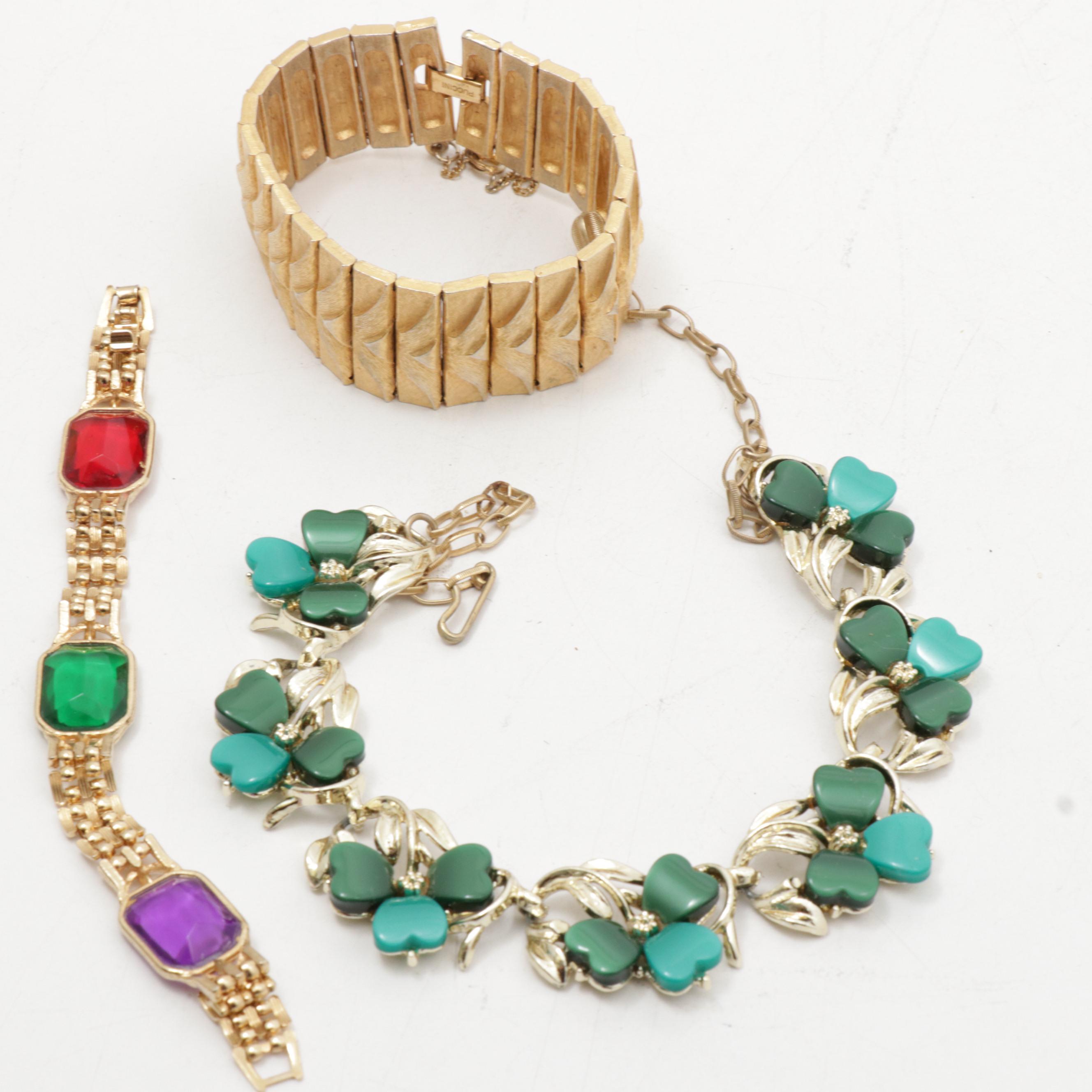 Vanity Boxes and Vintage Jewelry Featuring Puccini, Miriam Haskell and Trifari