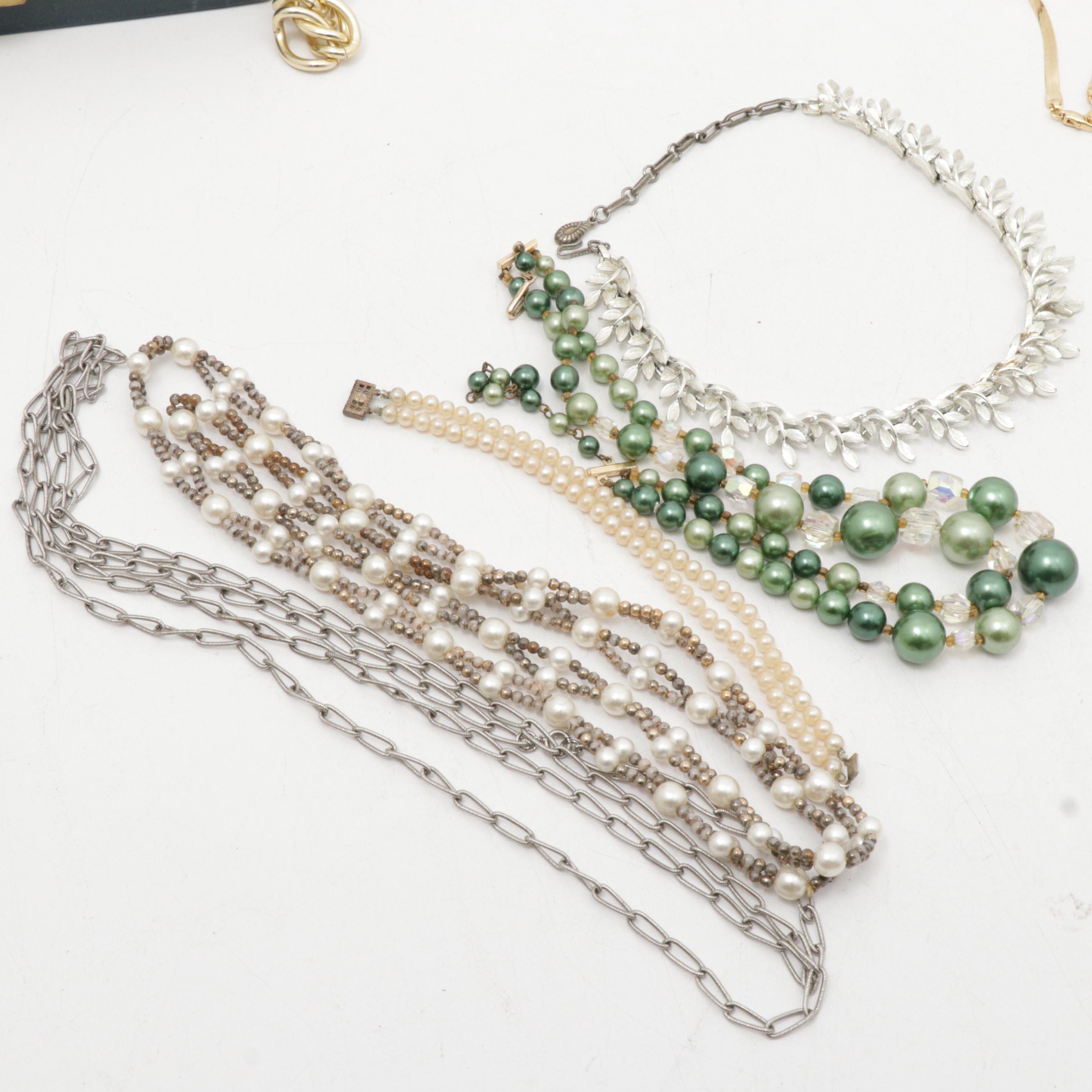 Vanity Boxes and Vintage Jewelry Featuring Puccini, Miriam Haskell and Trifari