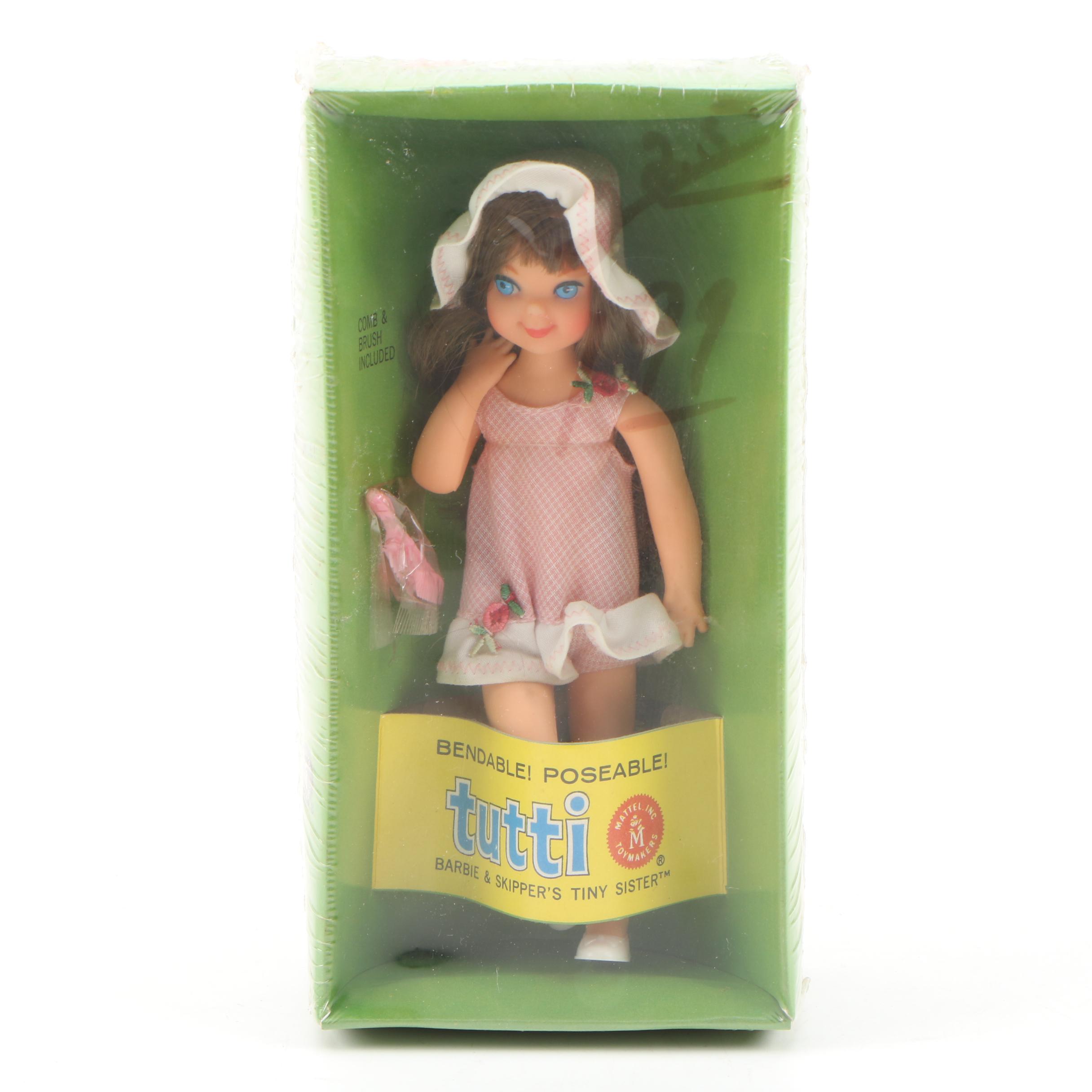 Mattel "Tutti" Doll, Sealed in Box, 1965-1971