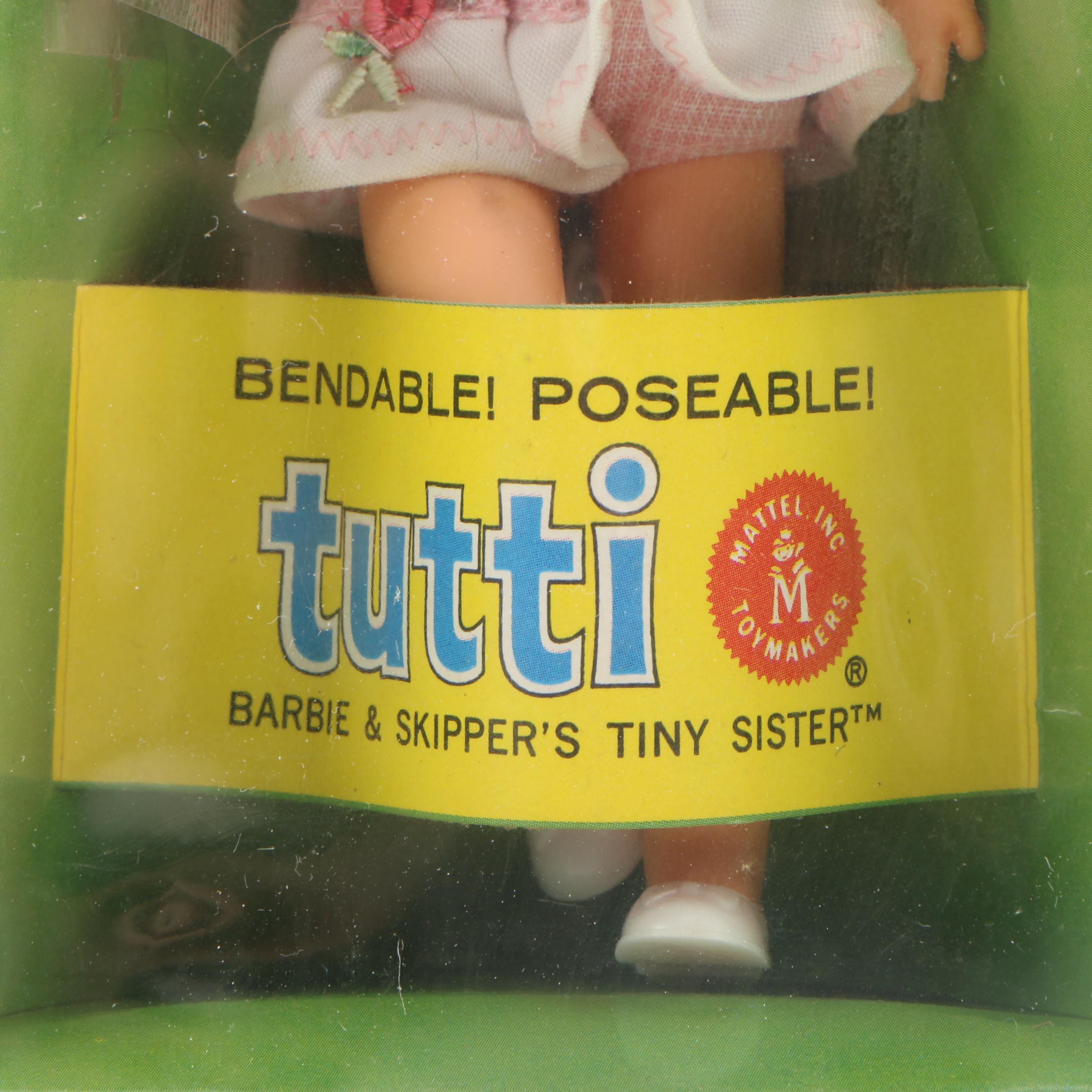 Mattel "Tutti" Doll, Sealed in Box, 1965-1971