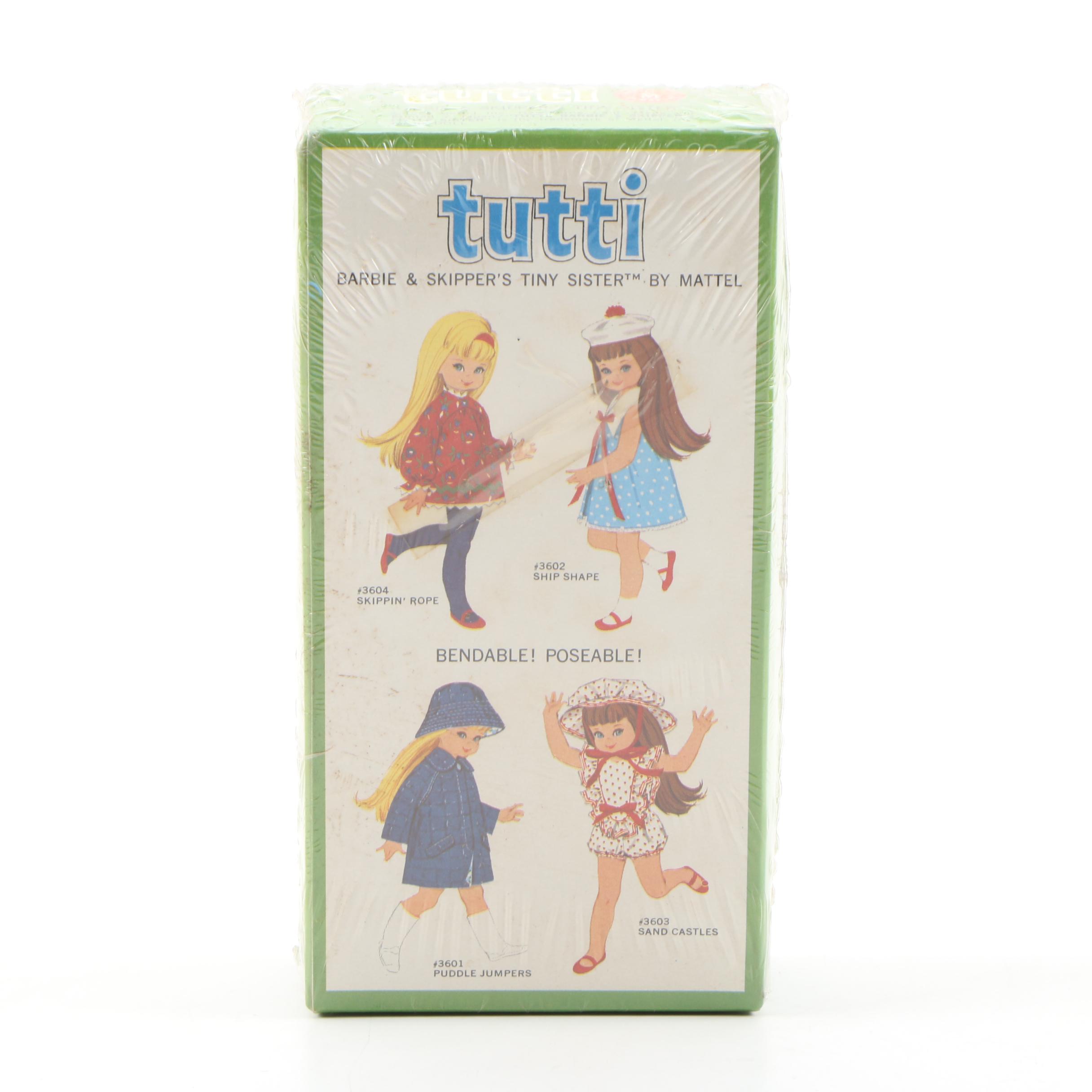 Mattel "Tutti" Doll, Sealed in Box, 1965-1971
