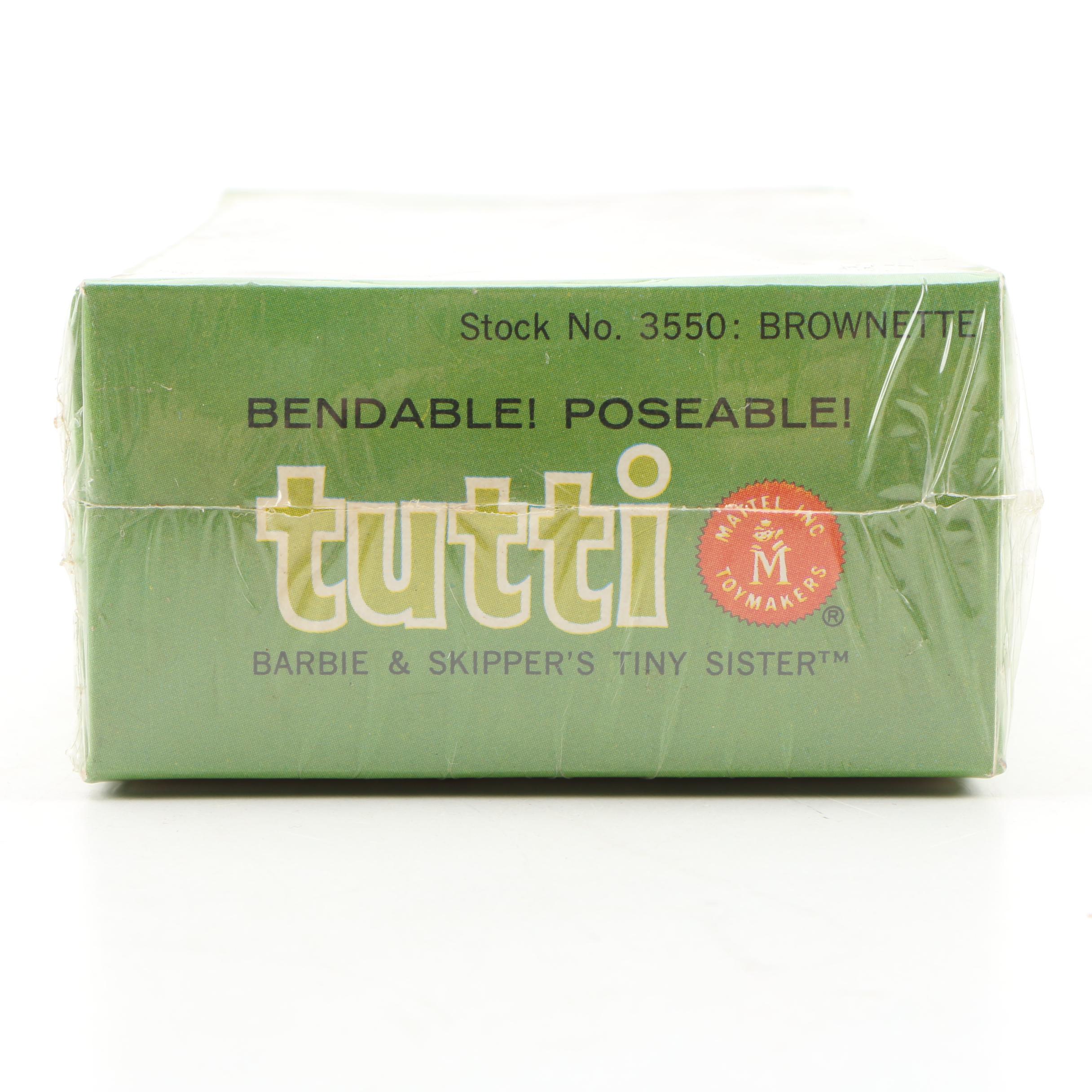 Mattel "Tutti" Doll, Sealed in Box, 1965-1971