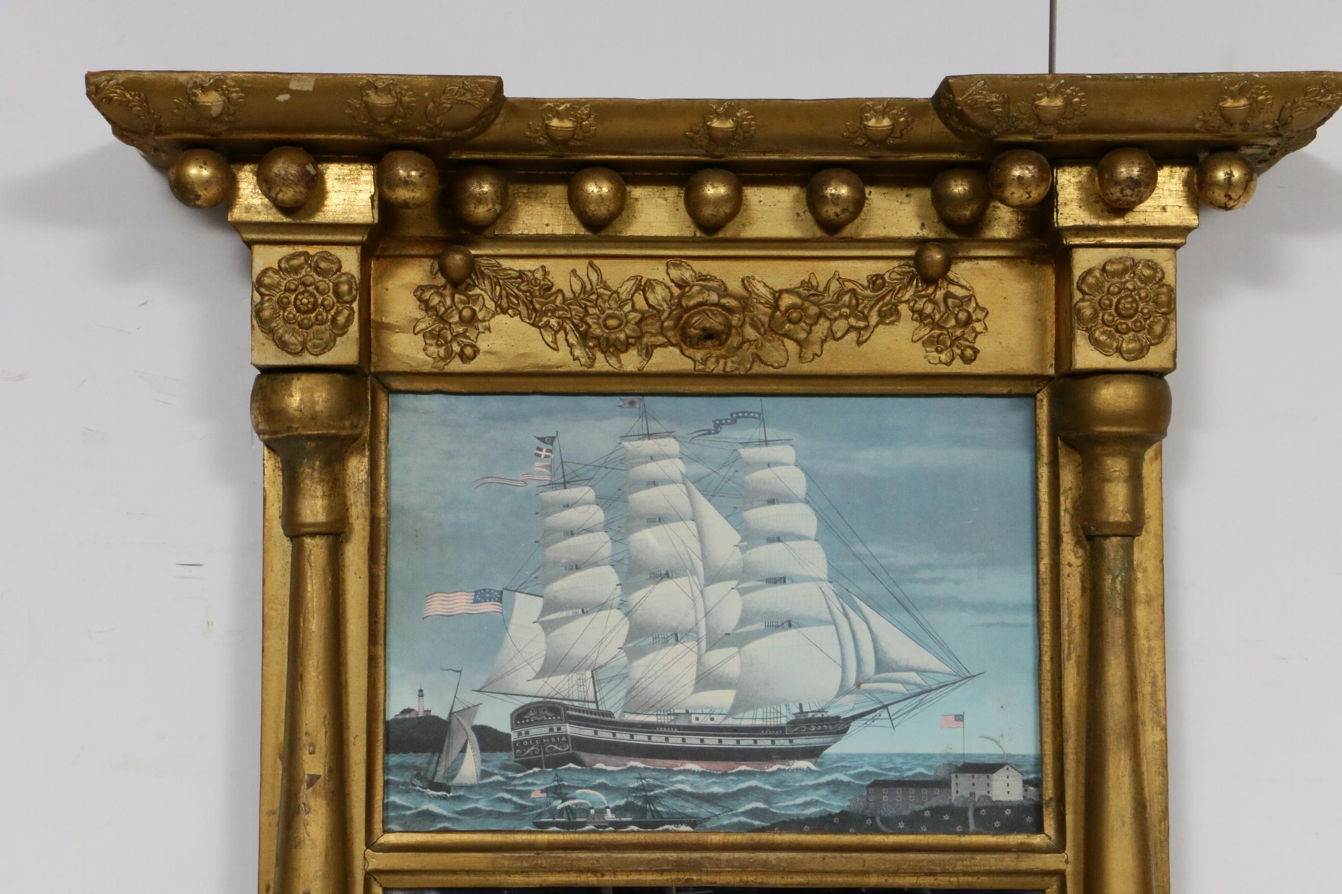 Federal Style Gilt Wall Mirror