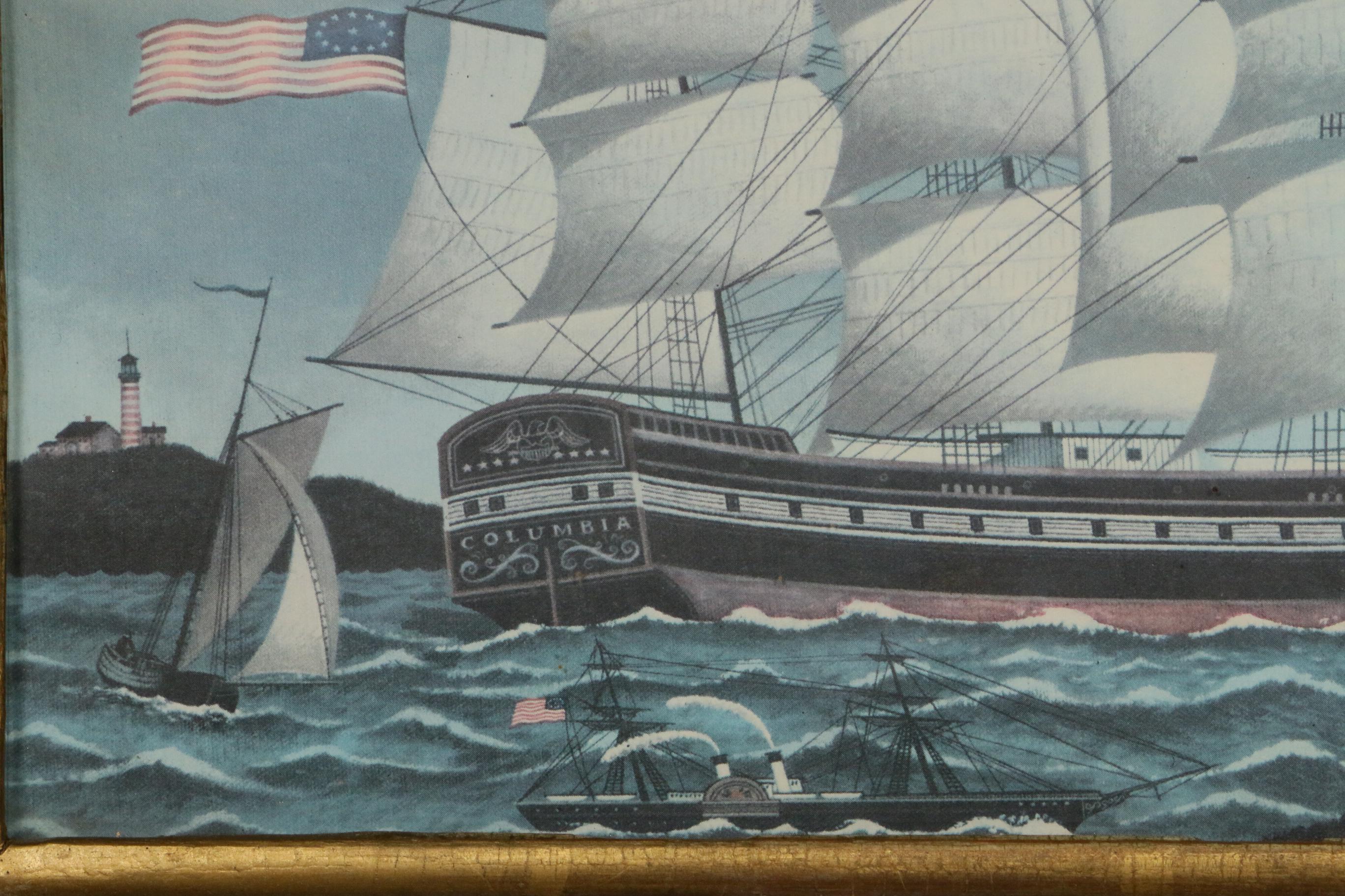 Federal Style Gilt Wall Mirror