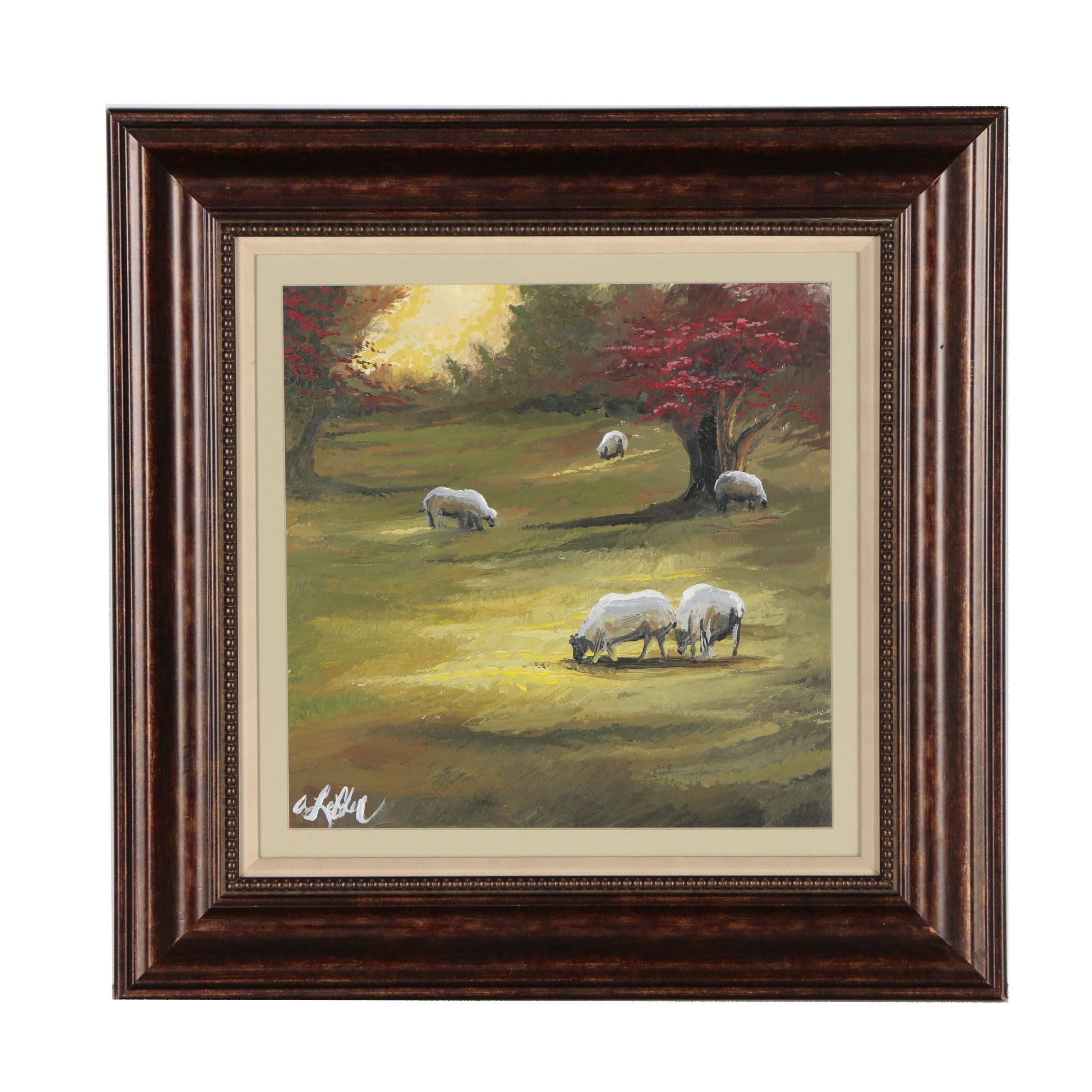 Pastoral Oil Painting, 21st Century