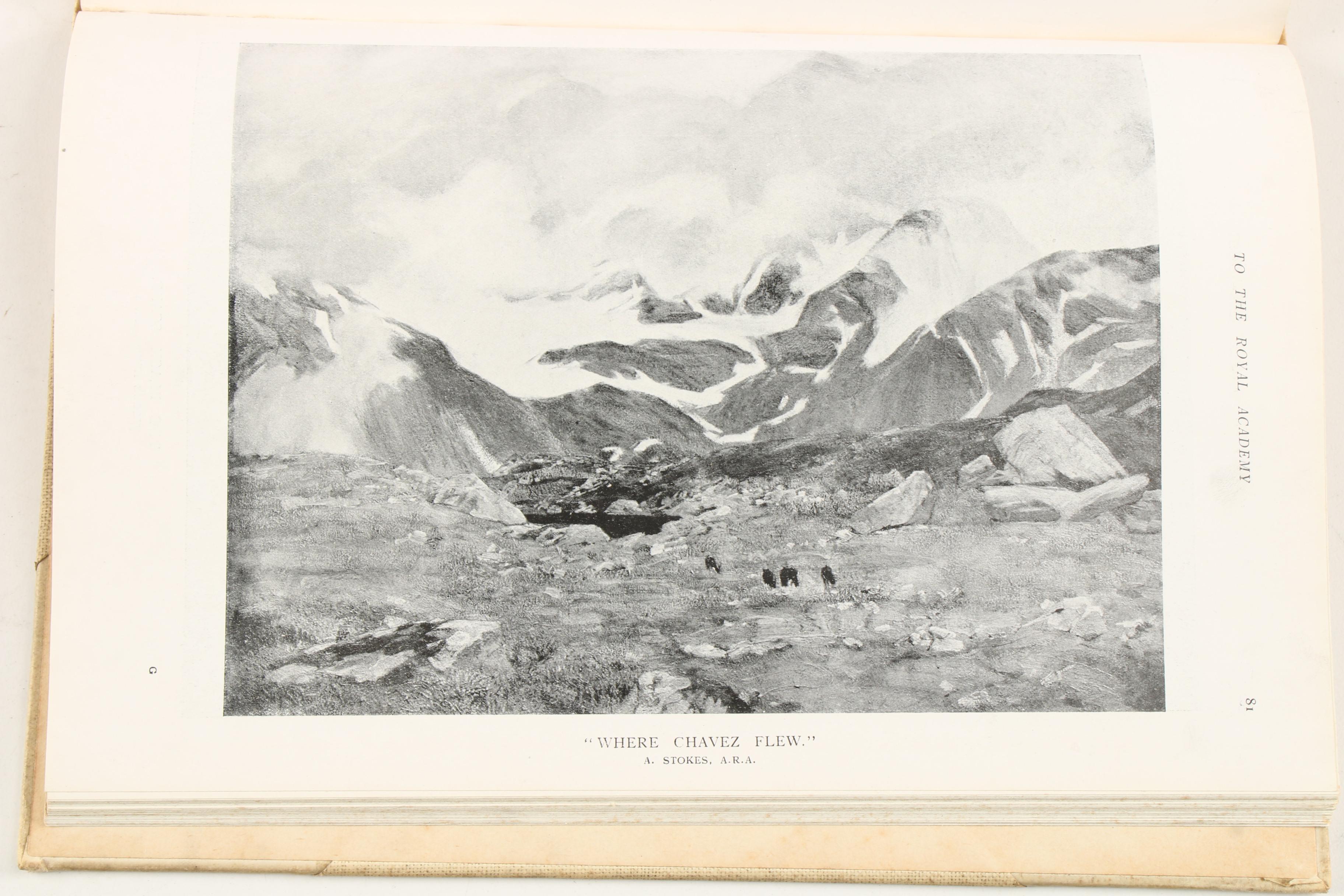 Illustrated "King Albert's Book" with Additional Illustrated Art Books