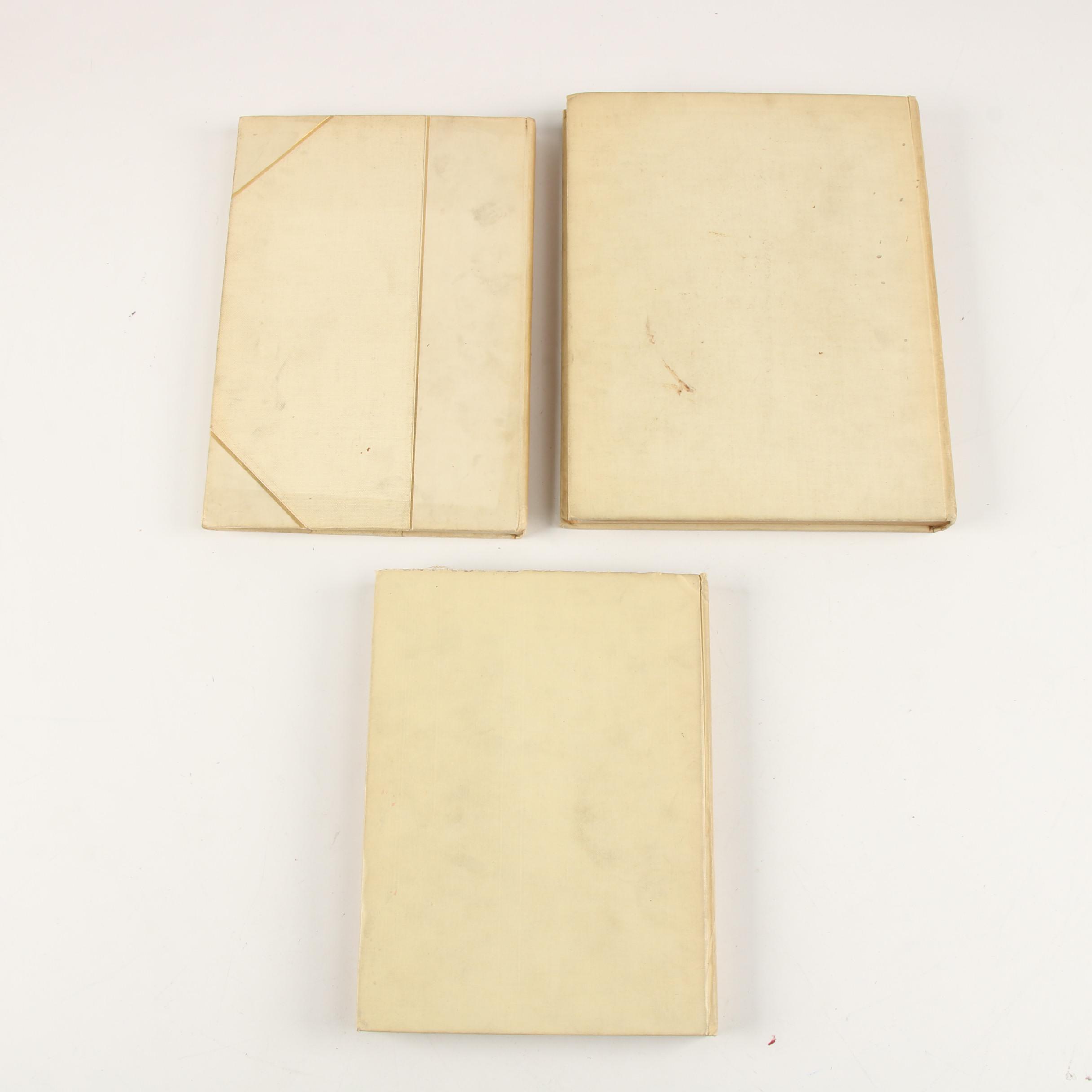 Illustrated "King Albert's Book" with Additional Illustrated Art Books