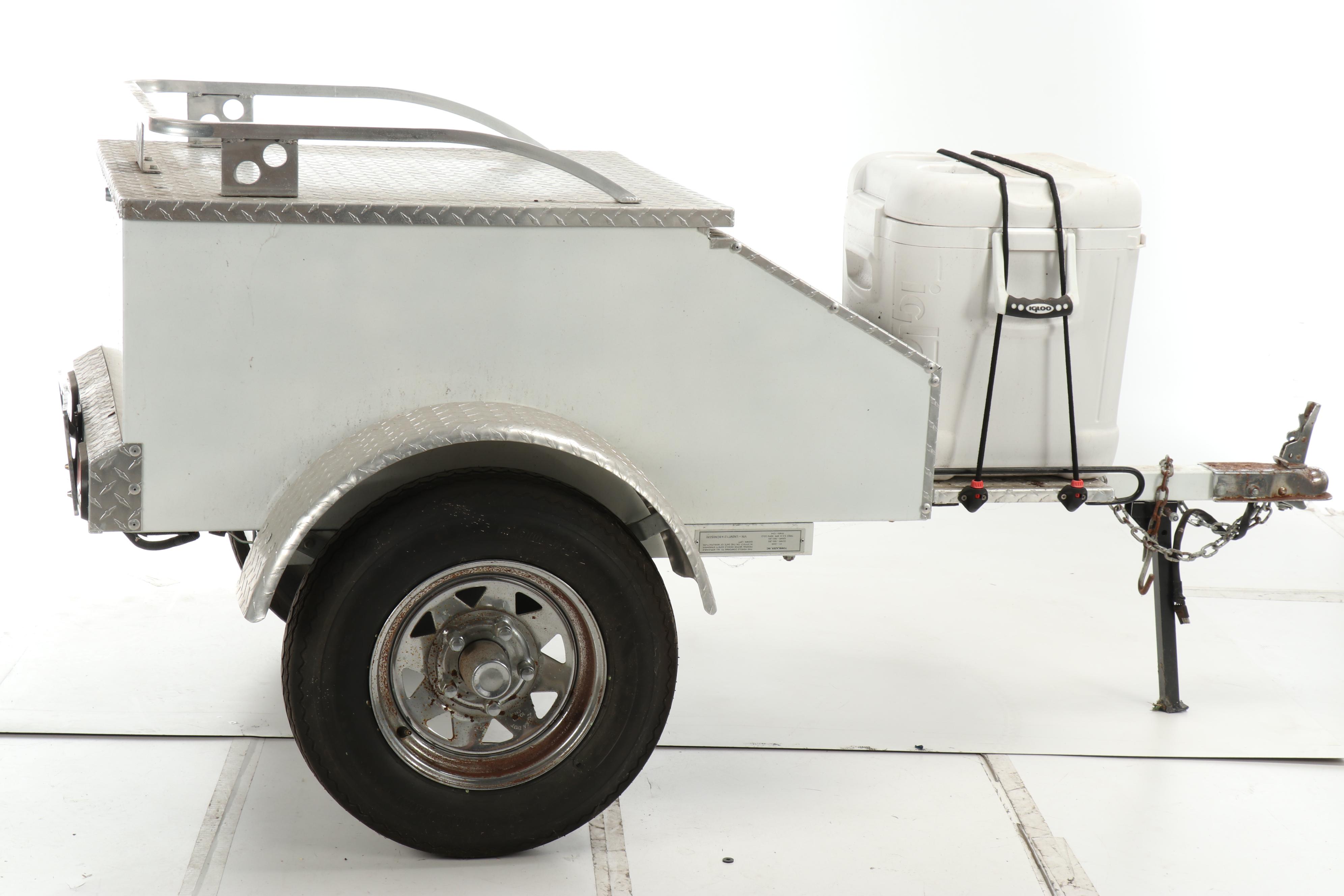 2009 Towblazer Pull Behind Motorcycle Trailer