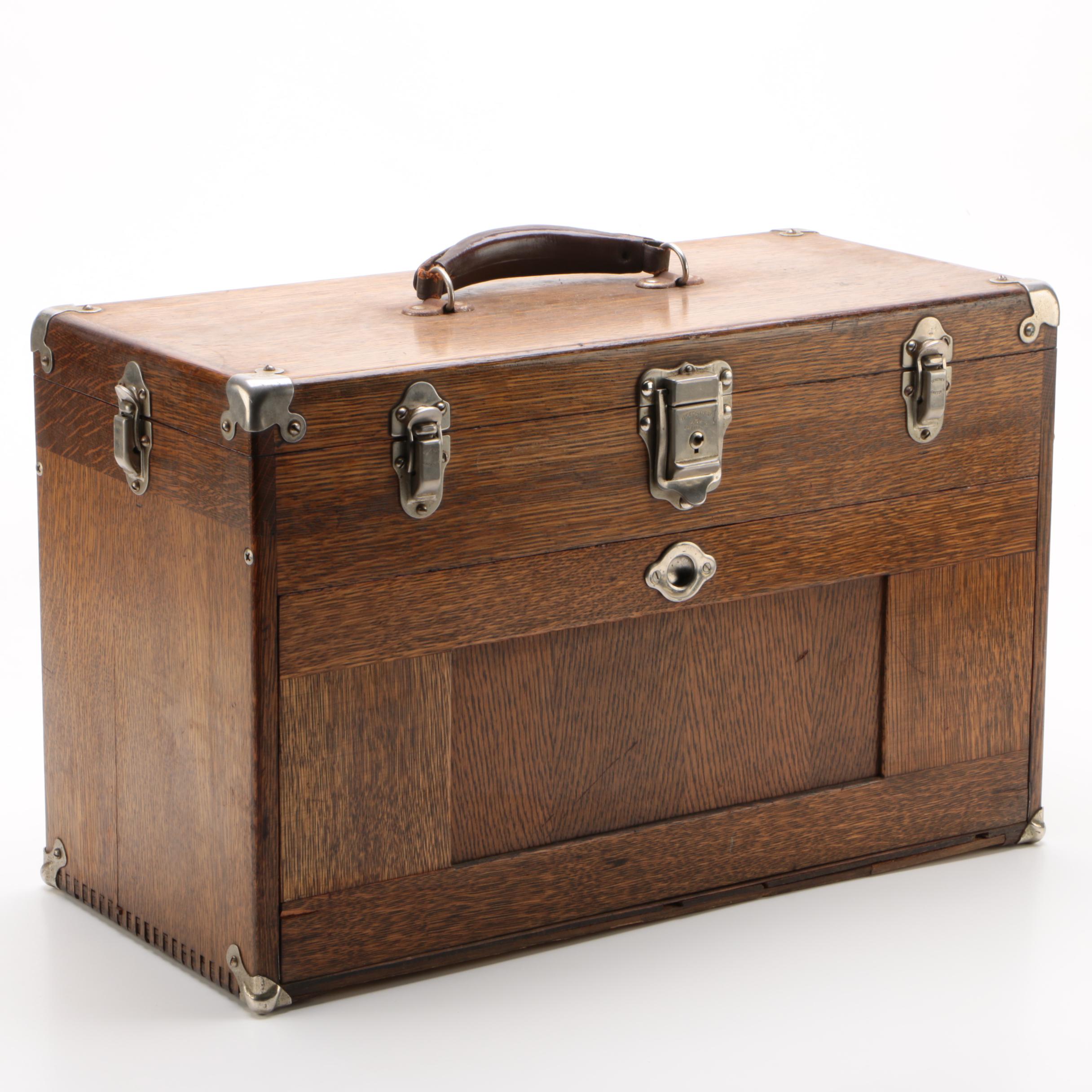 Gerstner Machininst's Tool Chest, Early 20th Century