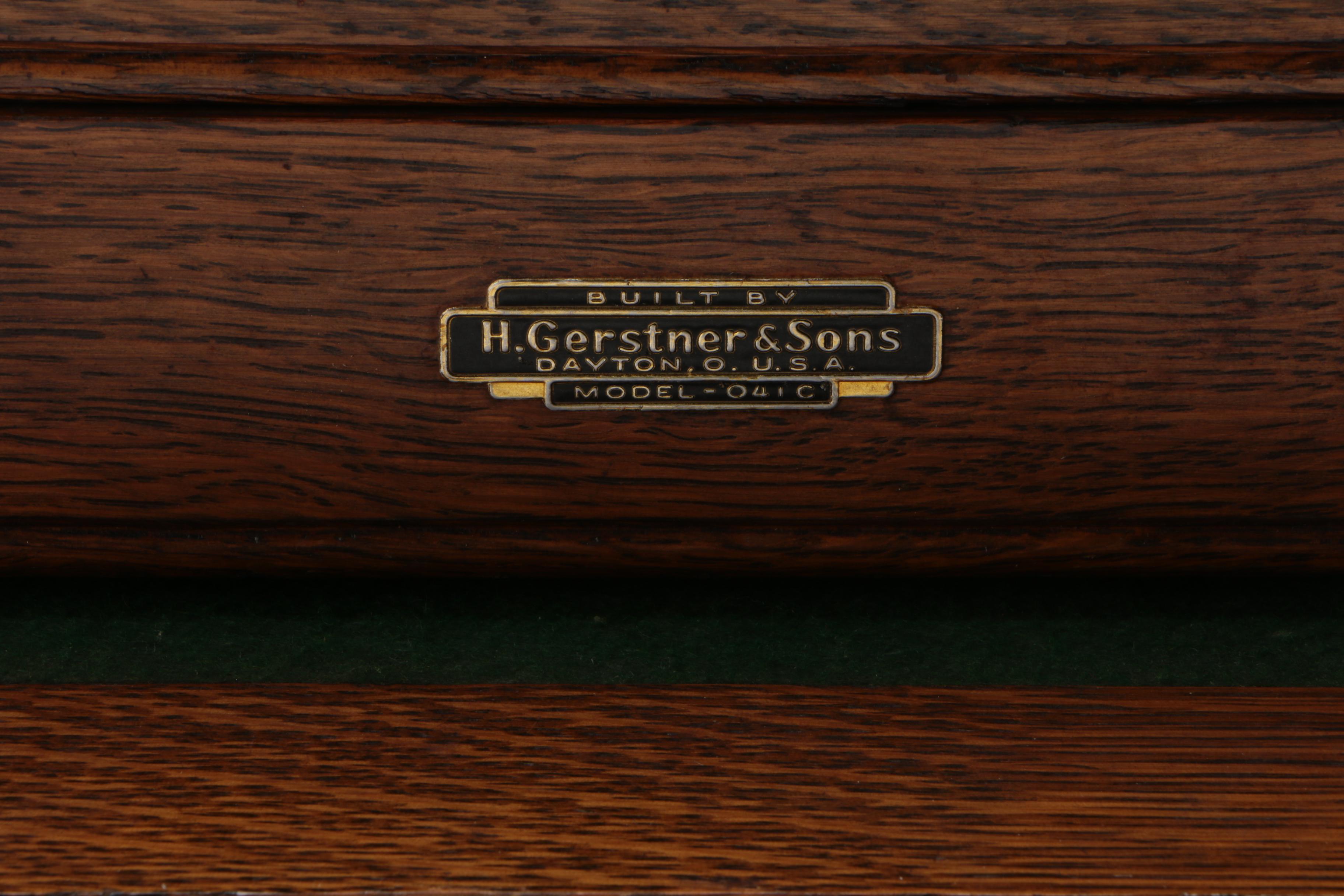 Gerstner Machininst's Tool Chest, Early 20th Century