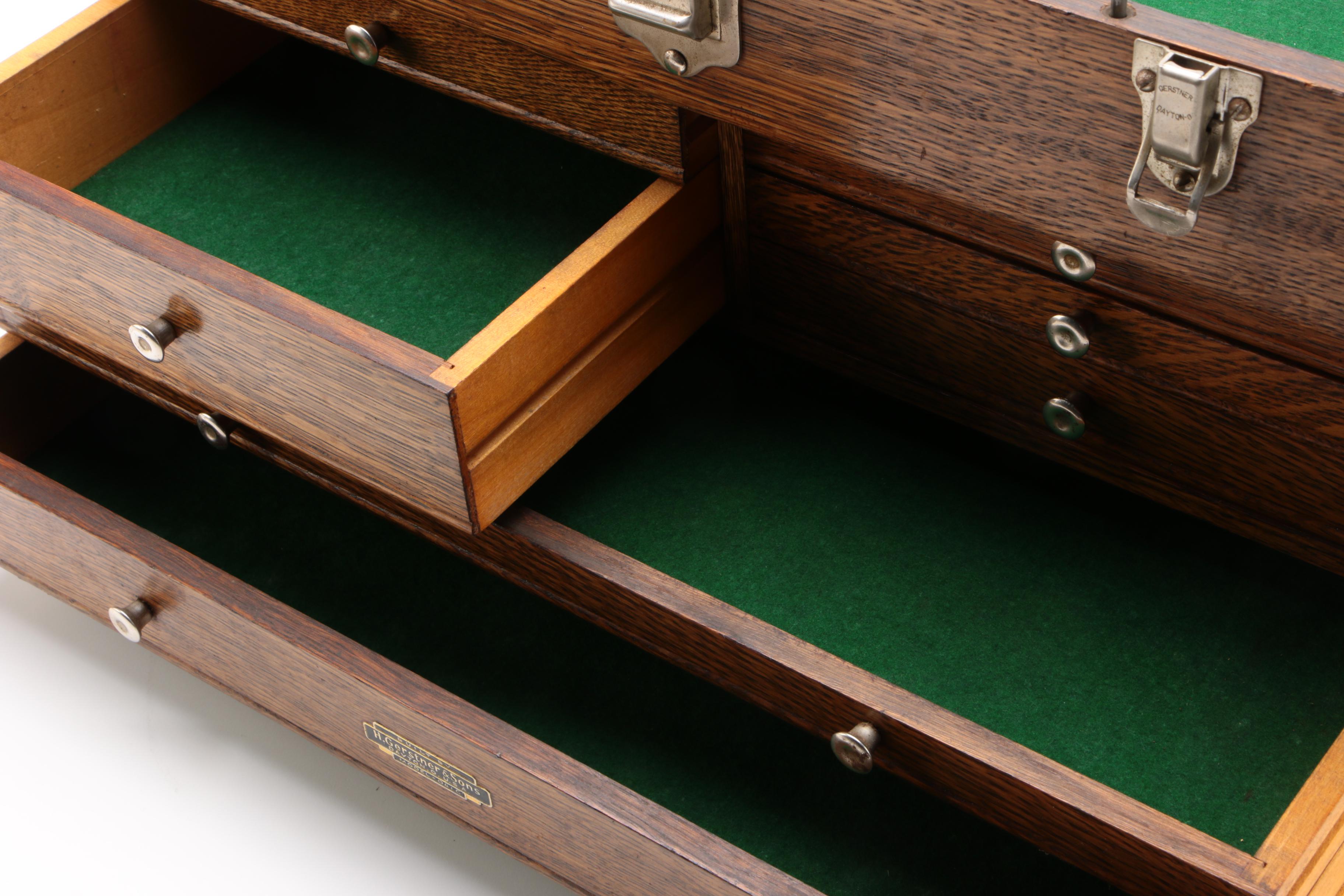 Gerstner Machininst's Tool Chest, Early 20th Century