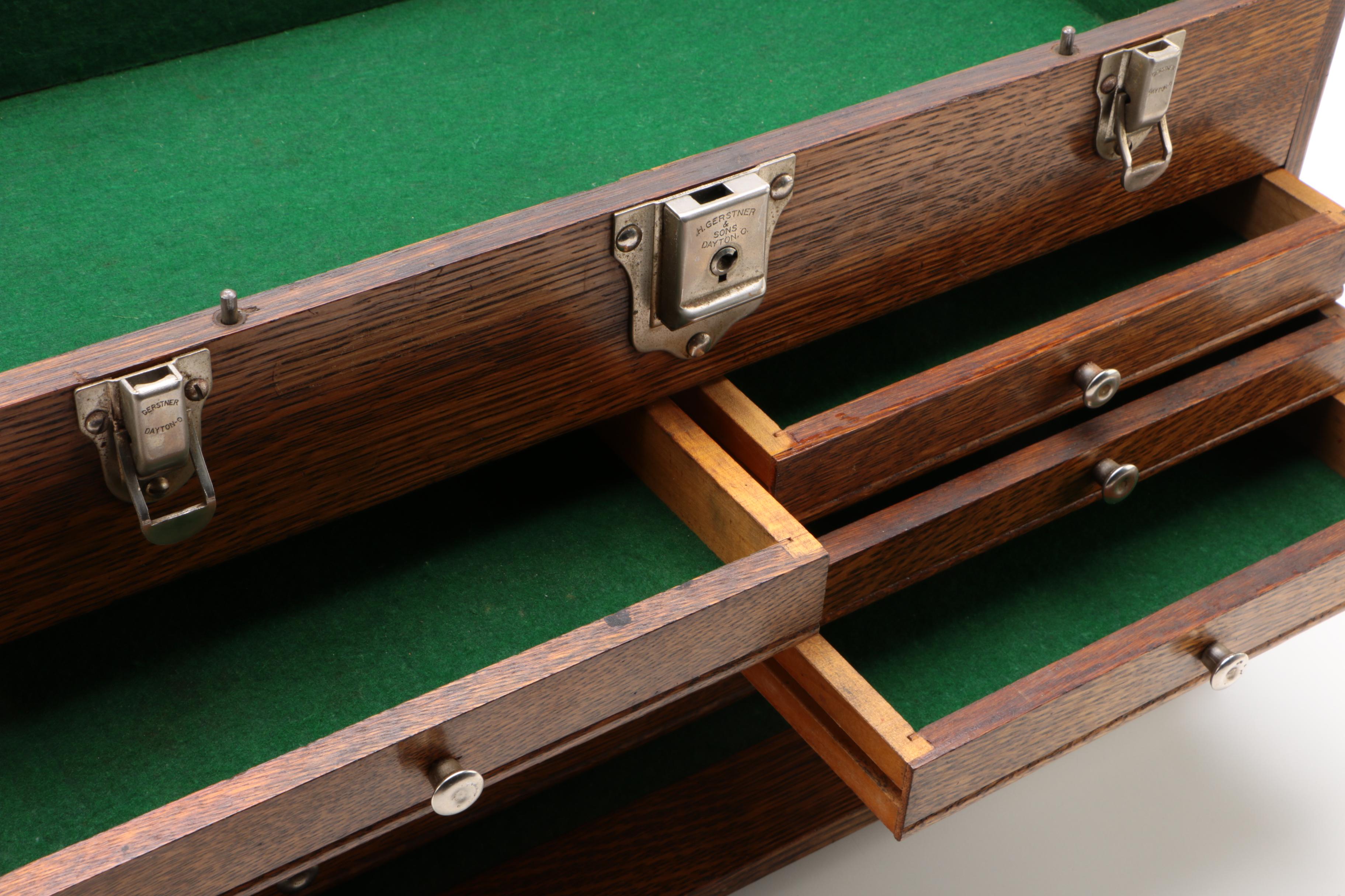Gerstner Machininst's Tool Chest, Early 20th Century