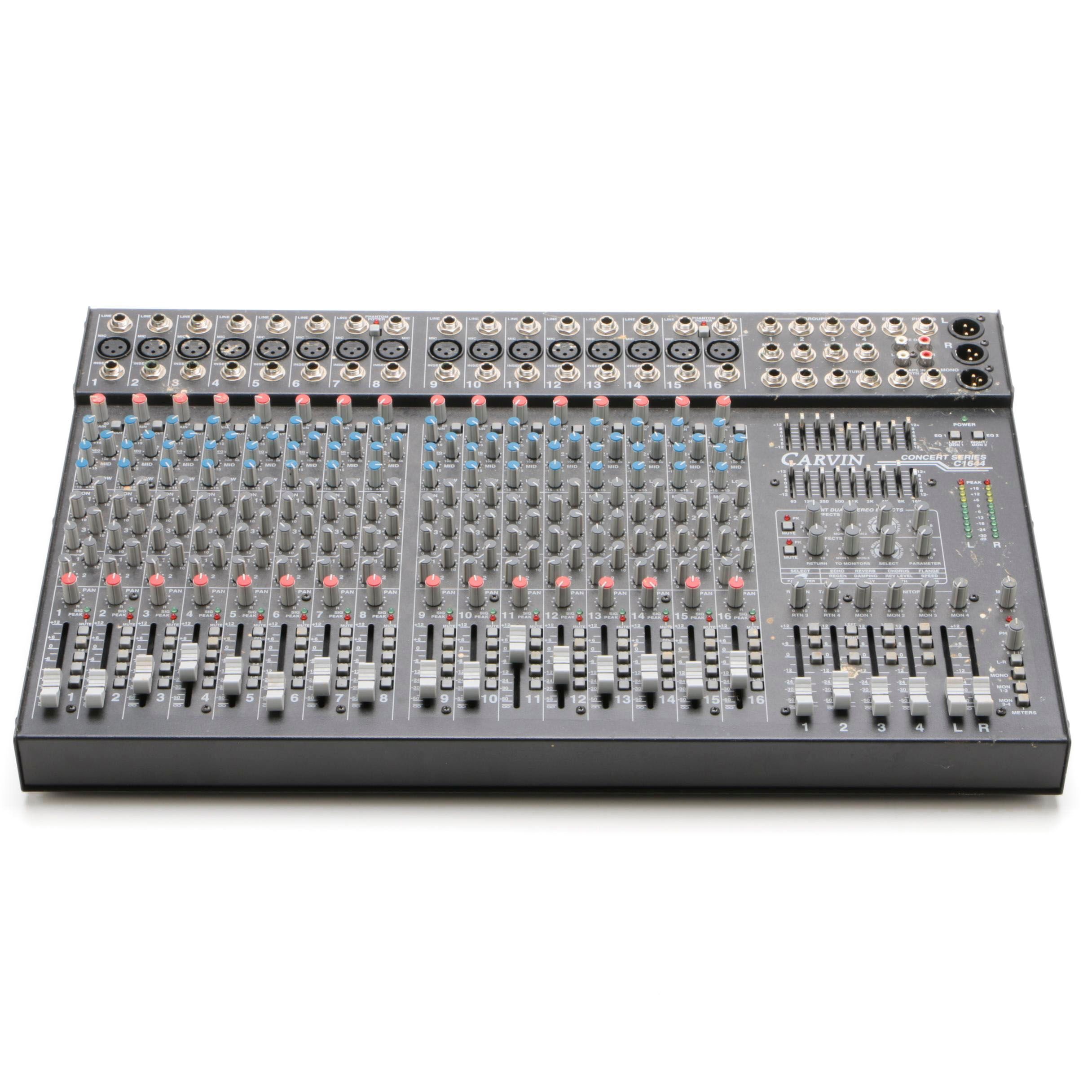 Carvin Concert Series C1644 Mixer Board